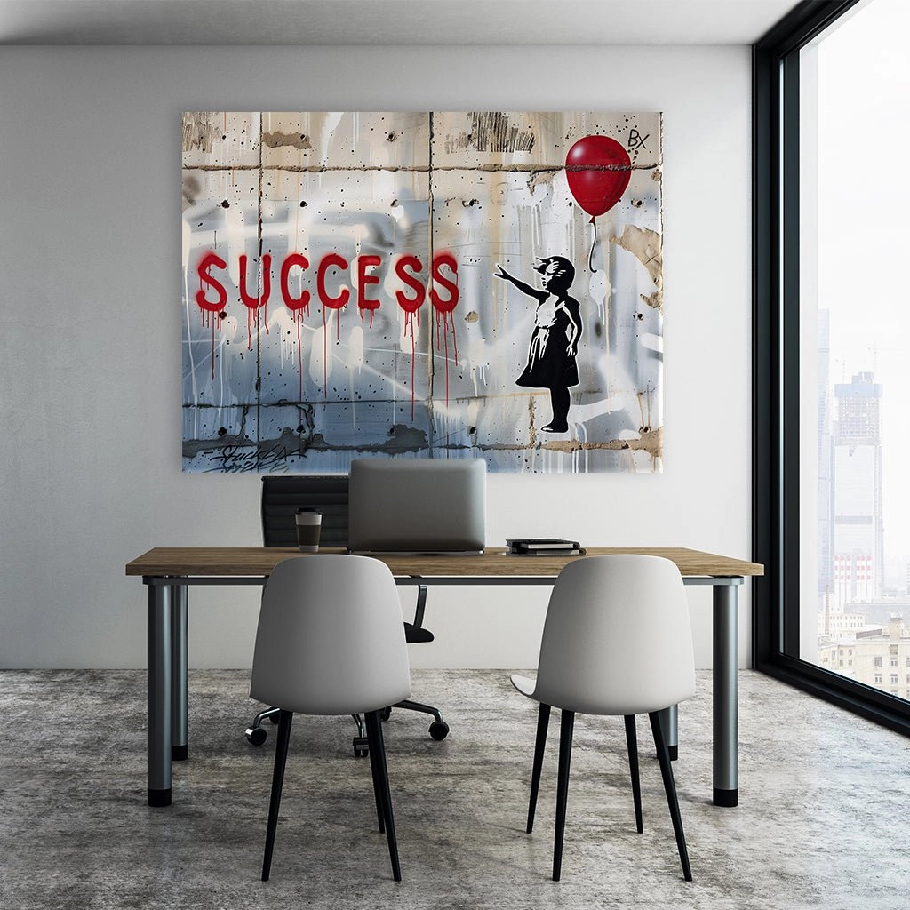 Success x Banksy by Daniel Decker