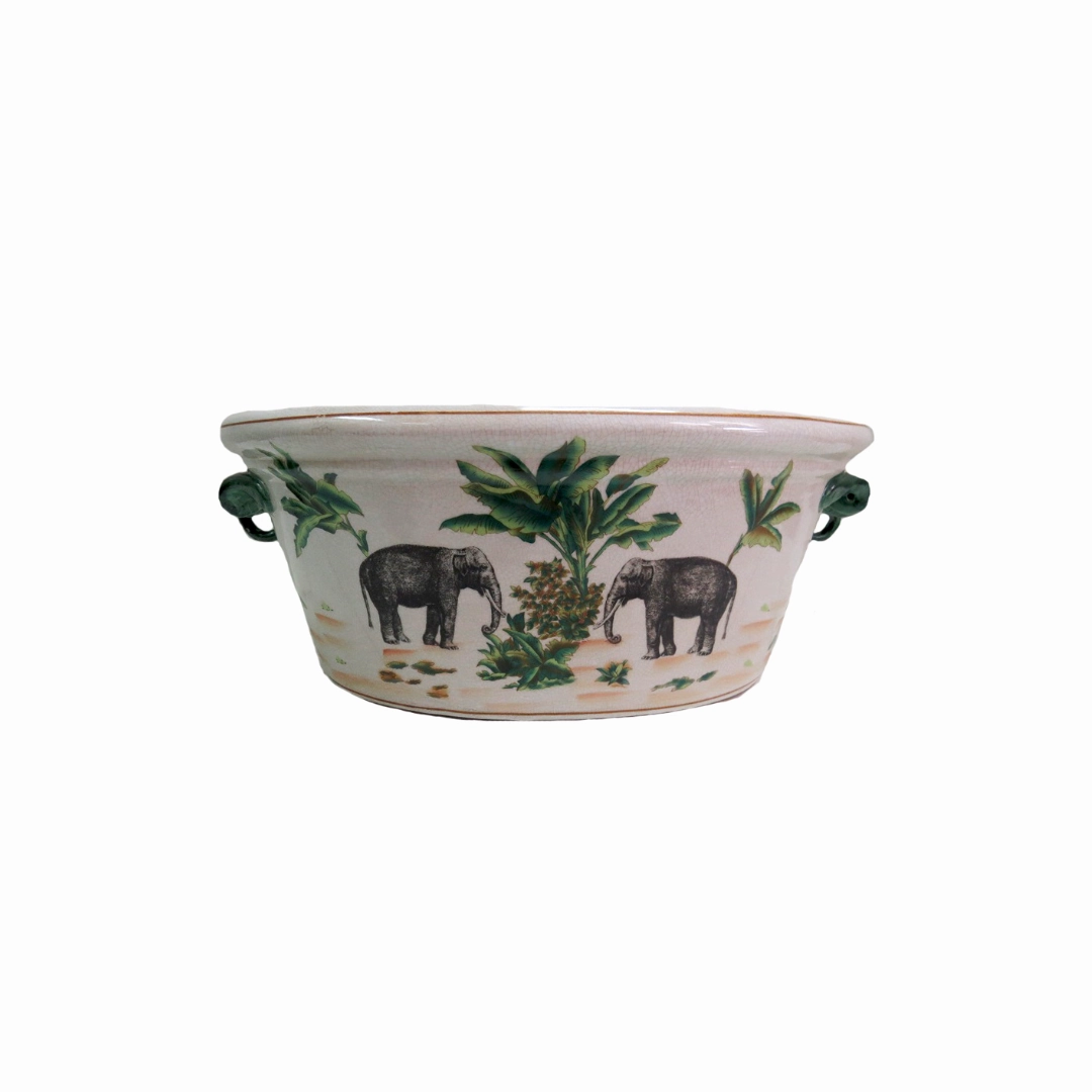 Sundara pot foot bath decorative home ornament