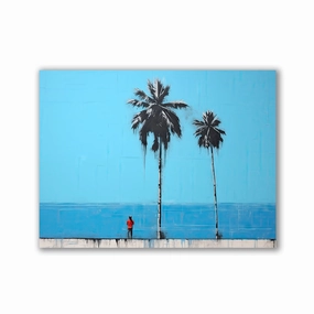 Sunny Day No.1 by Daniel Decker framed mural artwork