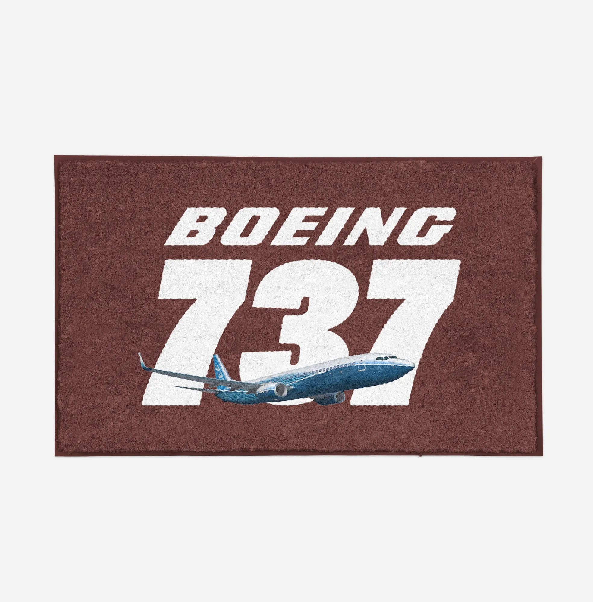 Super Boeing 737 Text Designed Door Mats