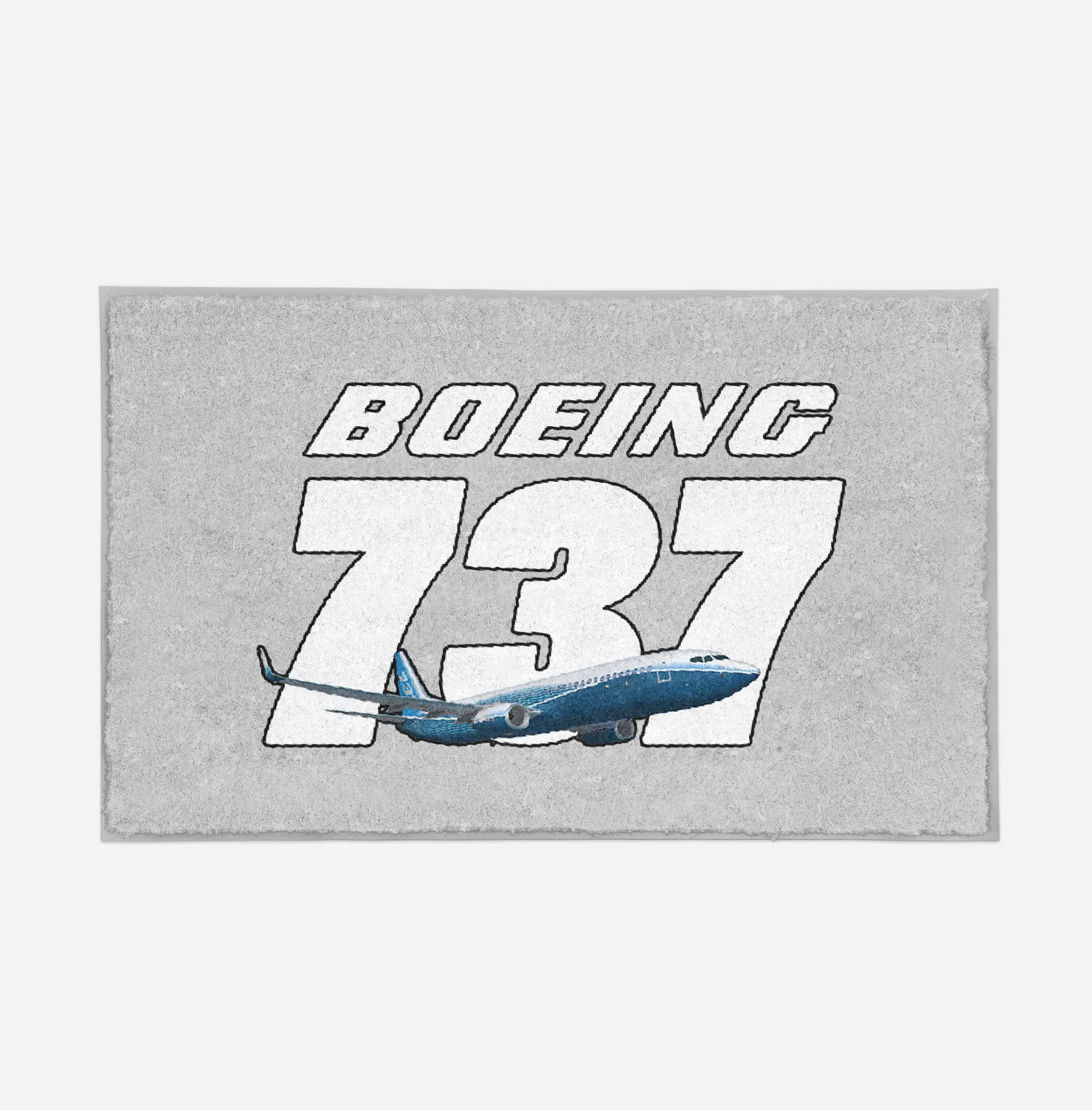 Super Boeing 737 Text Designed Door Mats