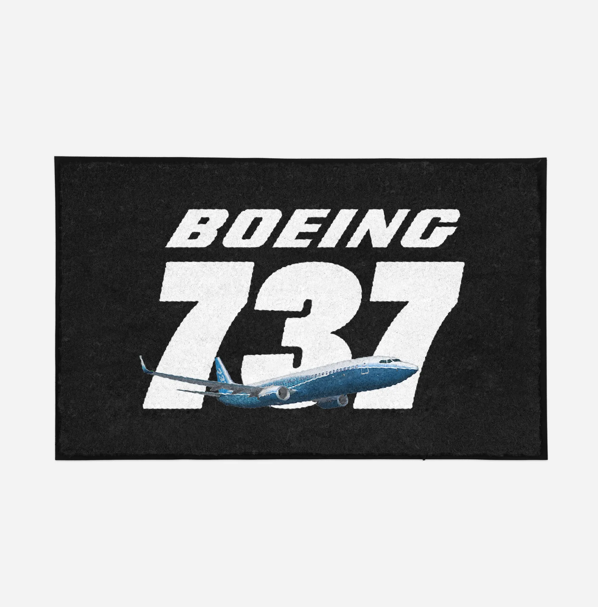 Super Boeing 737 Text Designed Door Mats