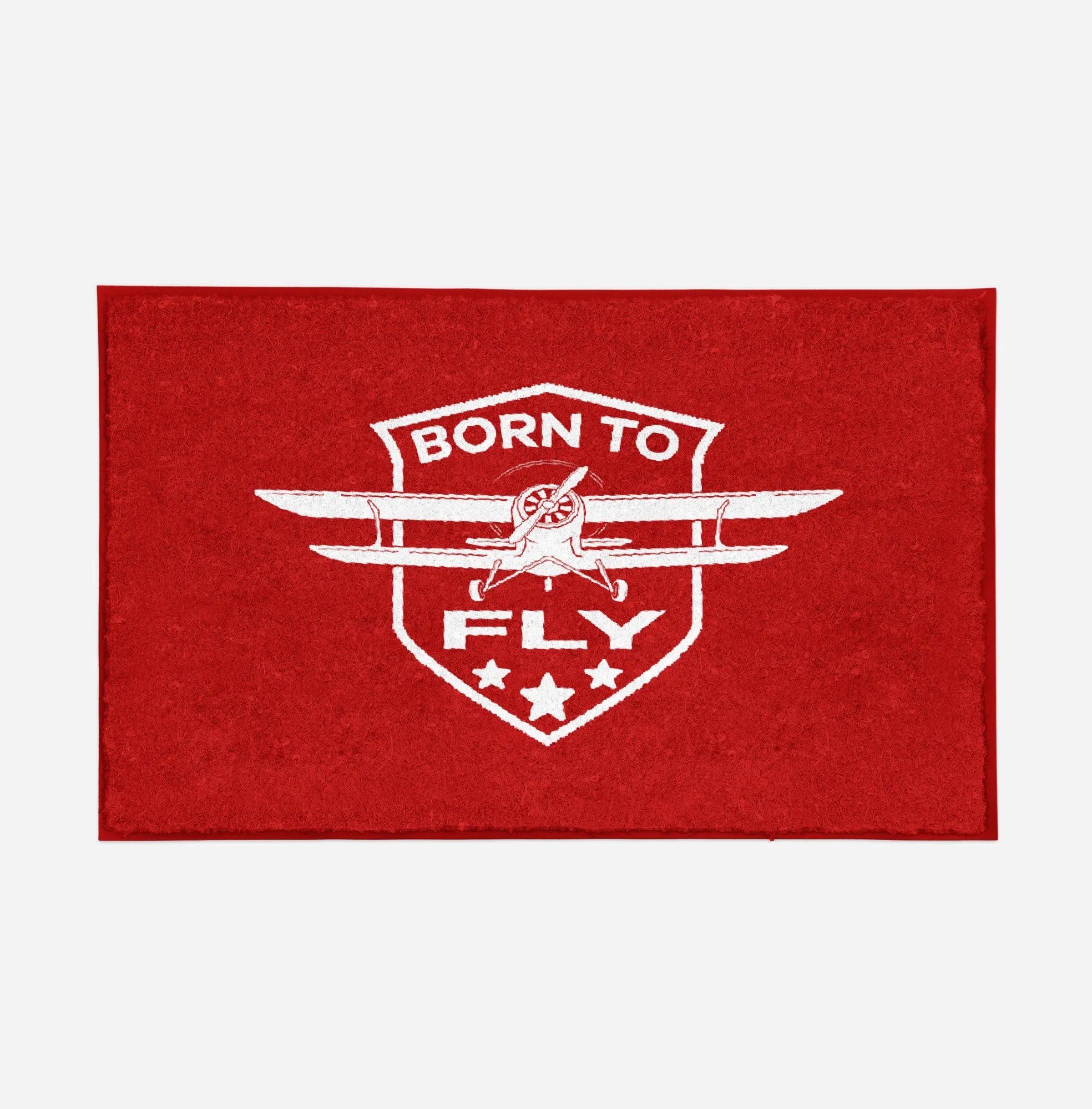 Super Born To Fly Designed Door Mats