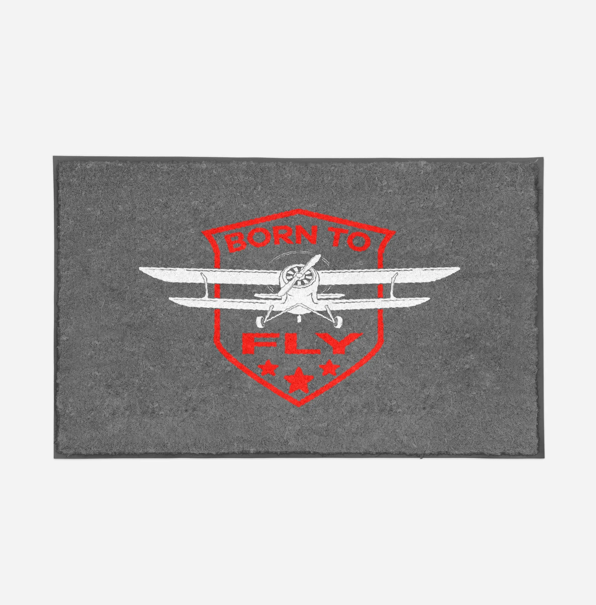 Super Born To Fly Designed Door Mats