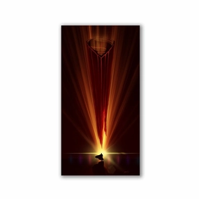 Superman by Christian Amelung framed mural artwork