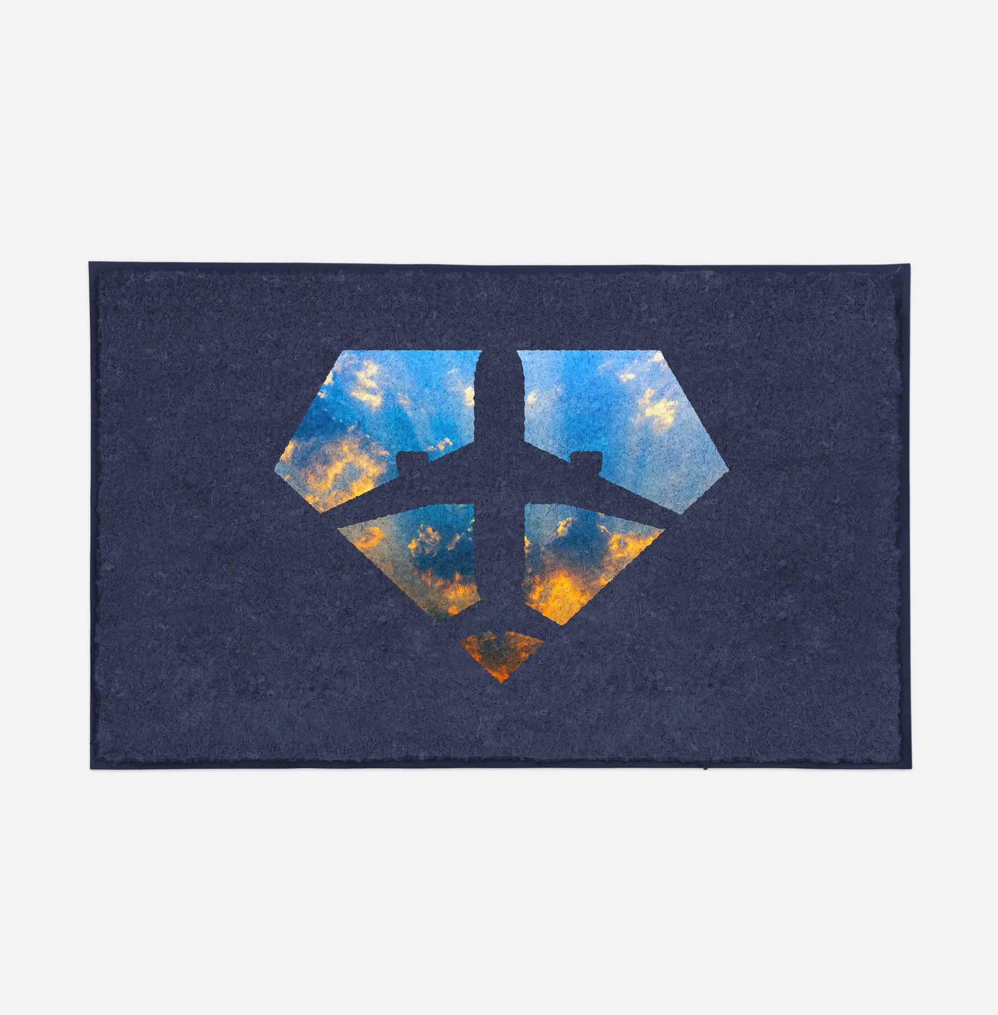 Supermen of The Skies (Sunrise) Designed Door Mats