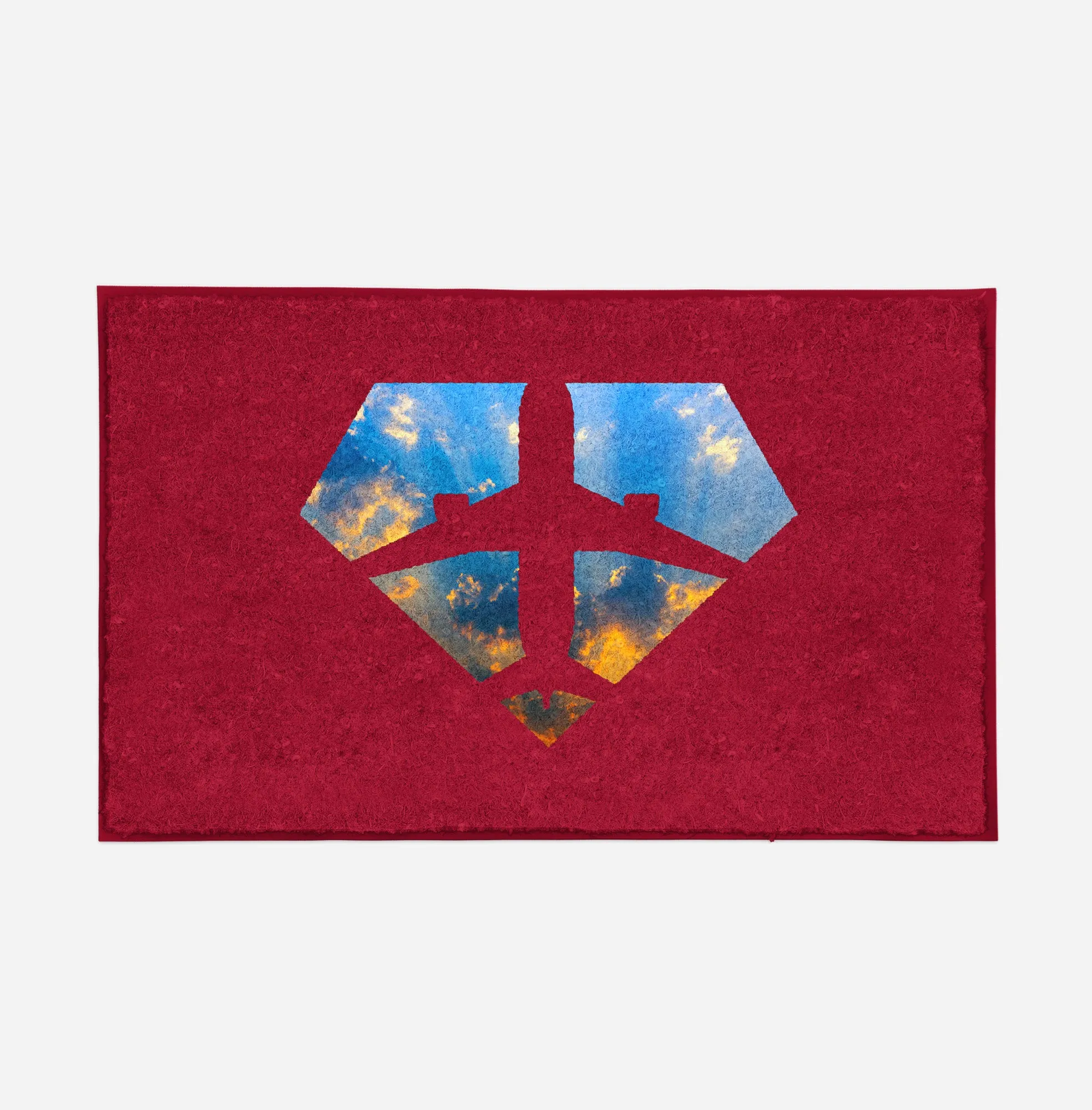 Supermen of The Skies (Sunrise) Designed Door Mats