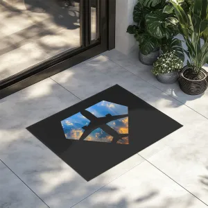 Supermen of The Skies (Sunrise) Designed Door Mats door entrance rug