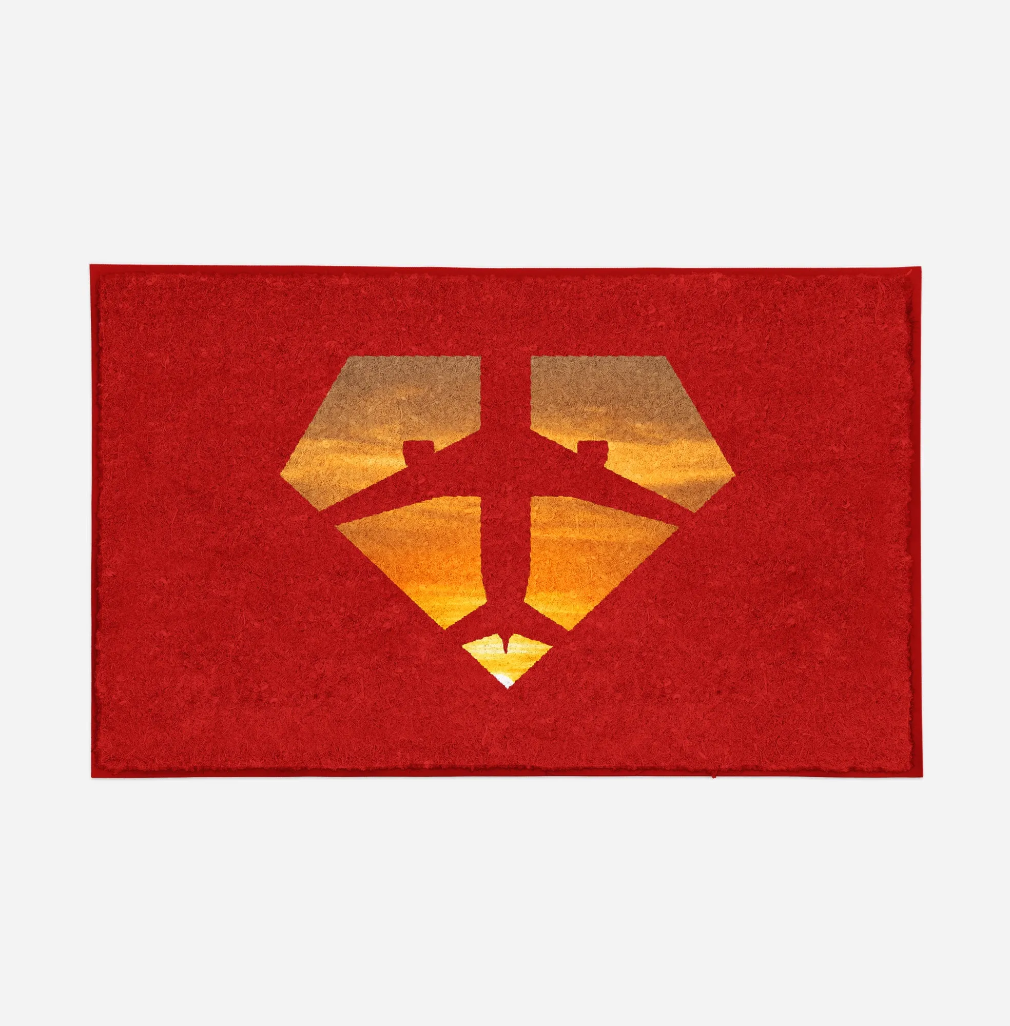 Supermen of The Skies (Sunset) Designed Door Mats
