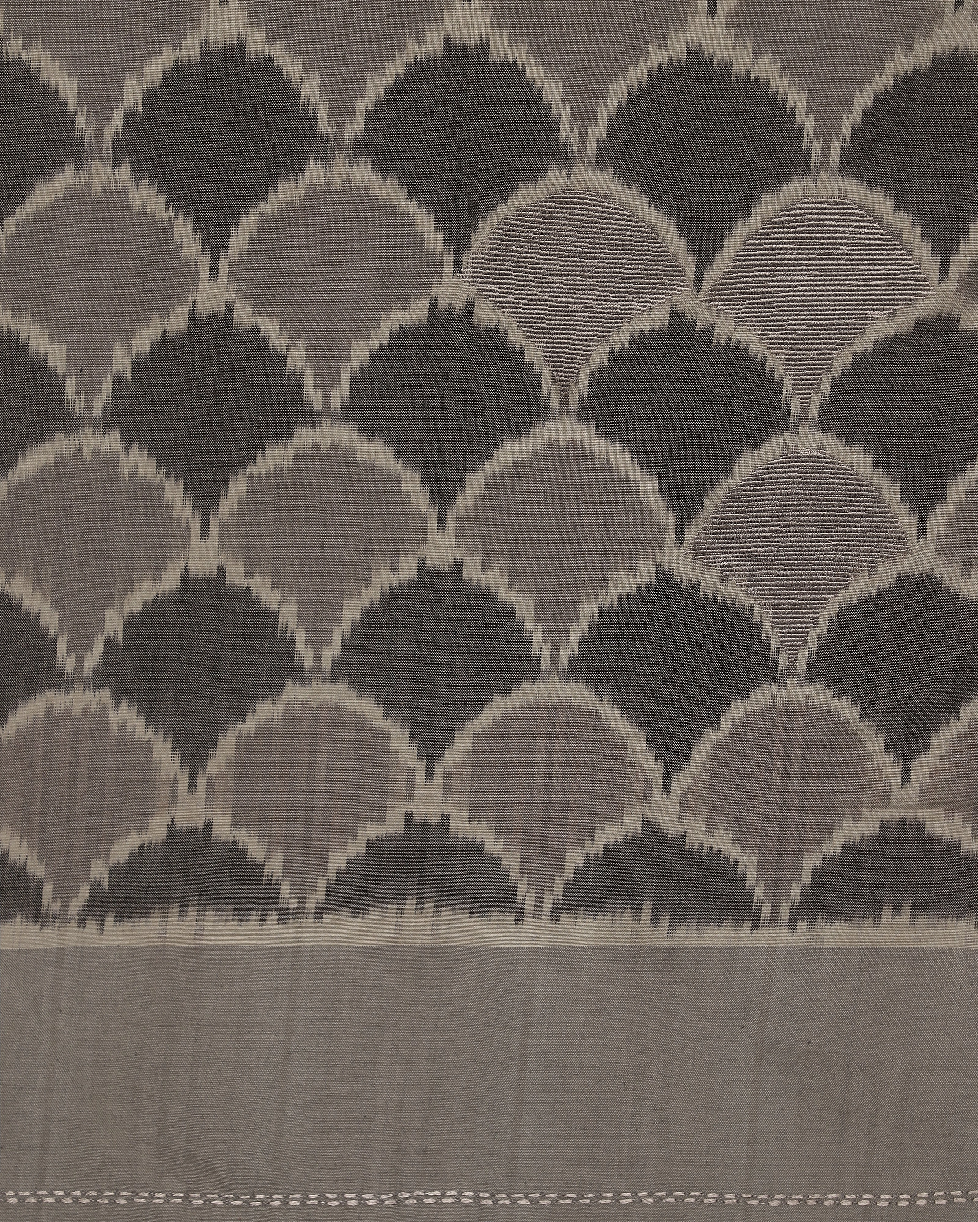 Surf Warp Ikat Cotton Table Cover
