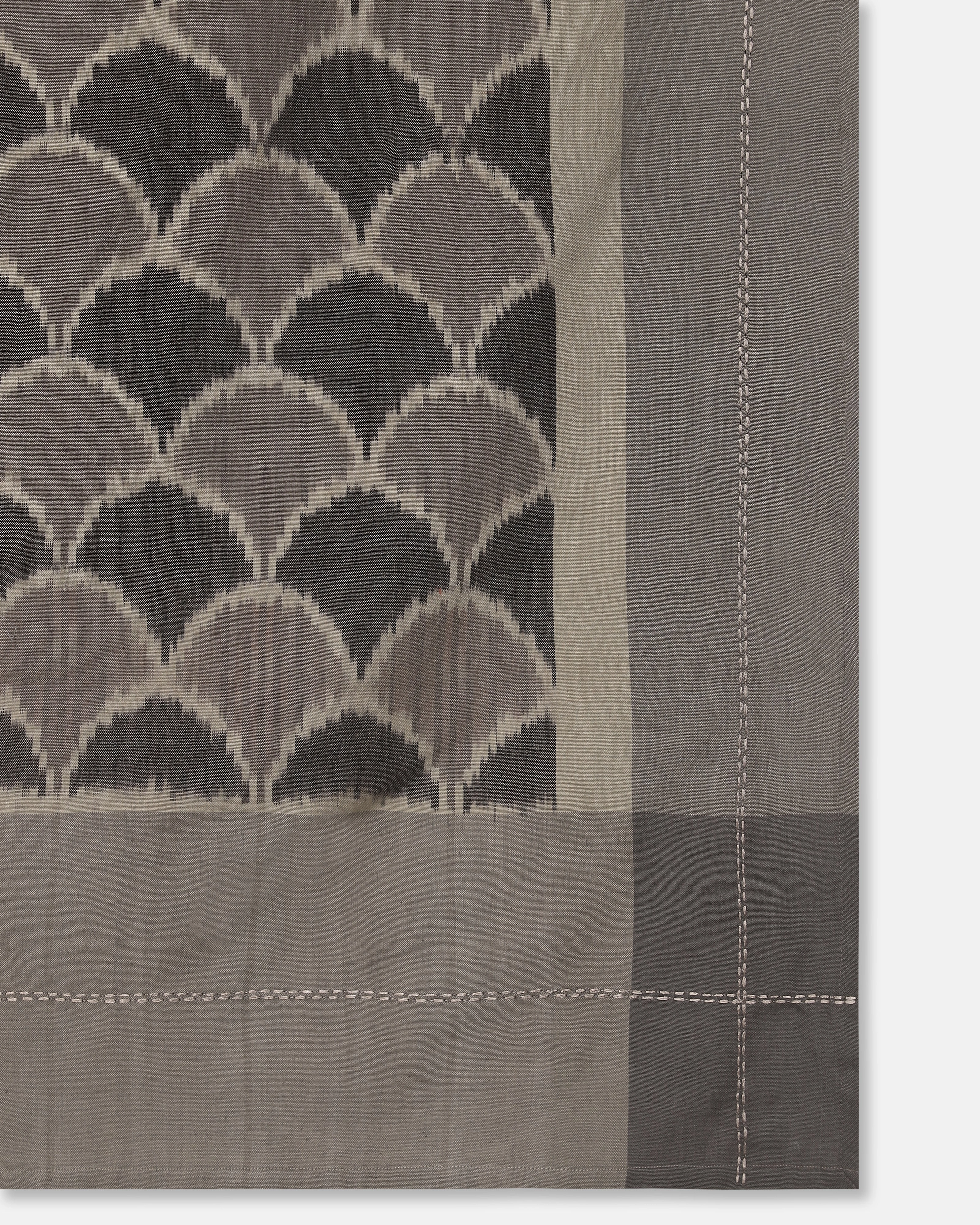 Surf Warp Ikat Cotton Table Cover