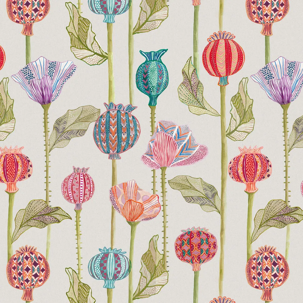 Sutami Printed Made to Measure Curtains Summer