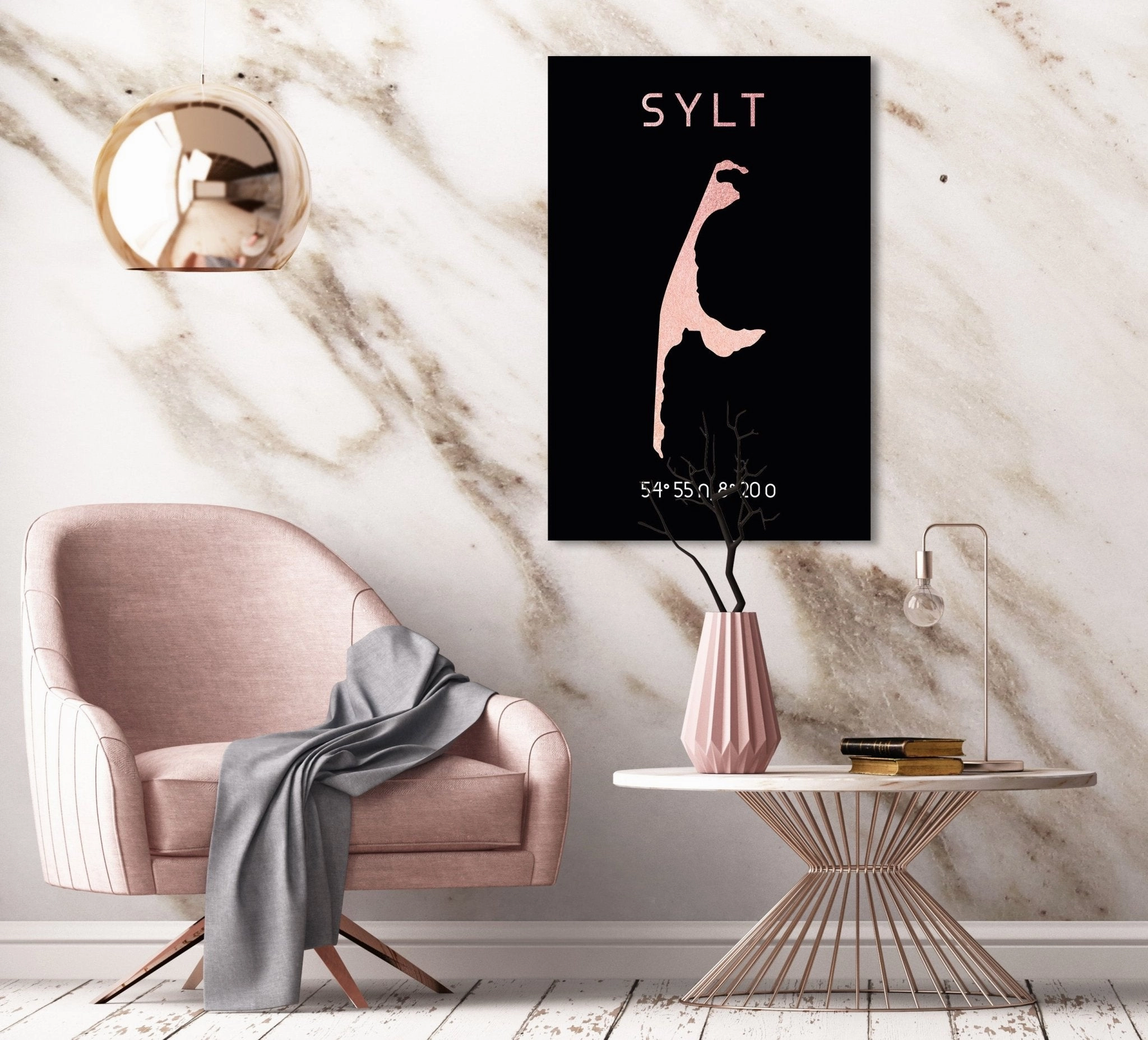 Sylt Coords Ros on Acrylic