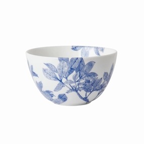 Tall Blue Arbor Cereal Bowl mini desktop sculpture