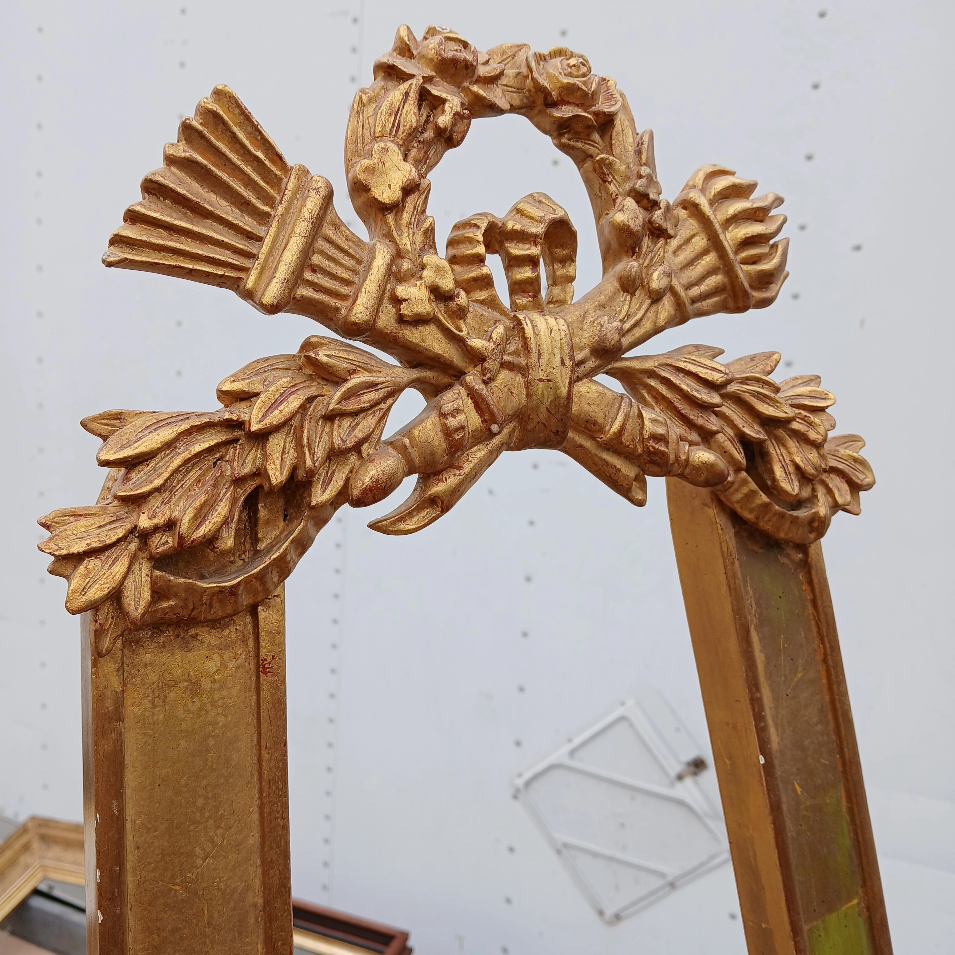 TALL GILT EASEL