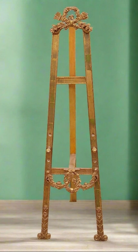 TALL GILT EASEL artistic wall mural