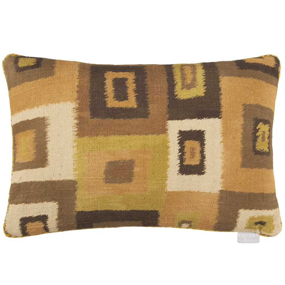 Tallulah Printed Cushion Sepia