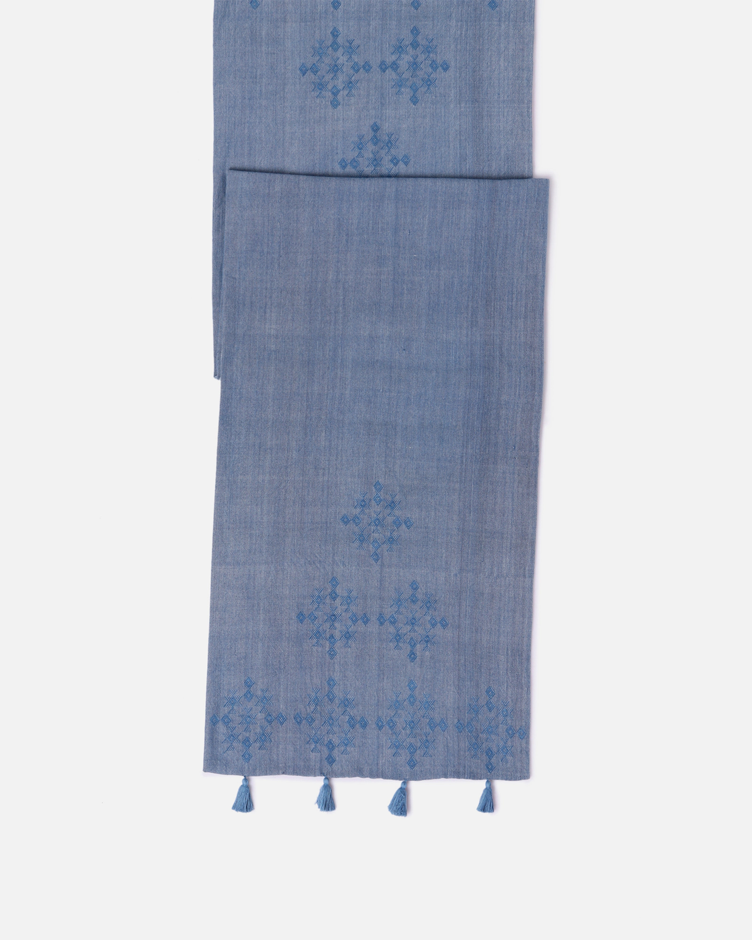 Taskeen Extra Weft Cotton Table Runner