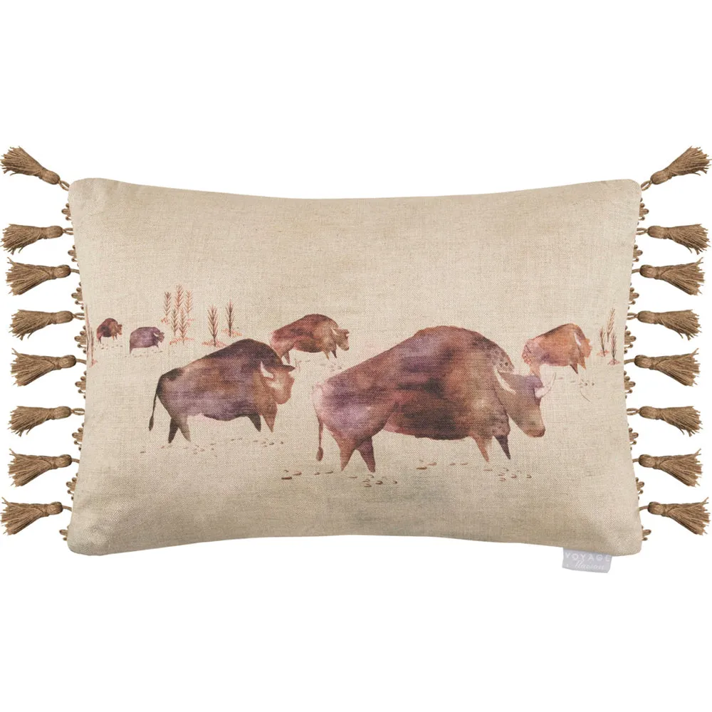 Tatanka Printed Cushion Sand