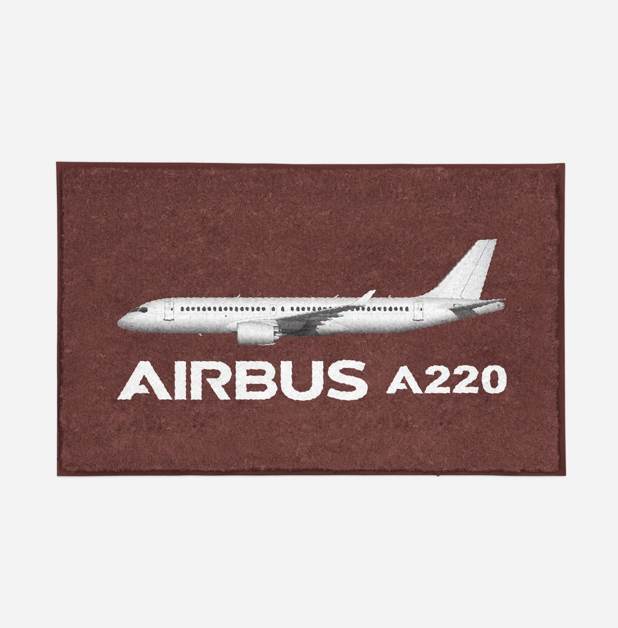 The Airbus A220 Designed Door Mats