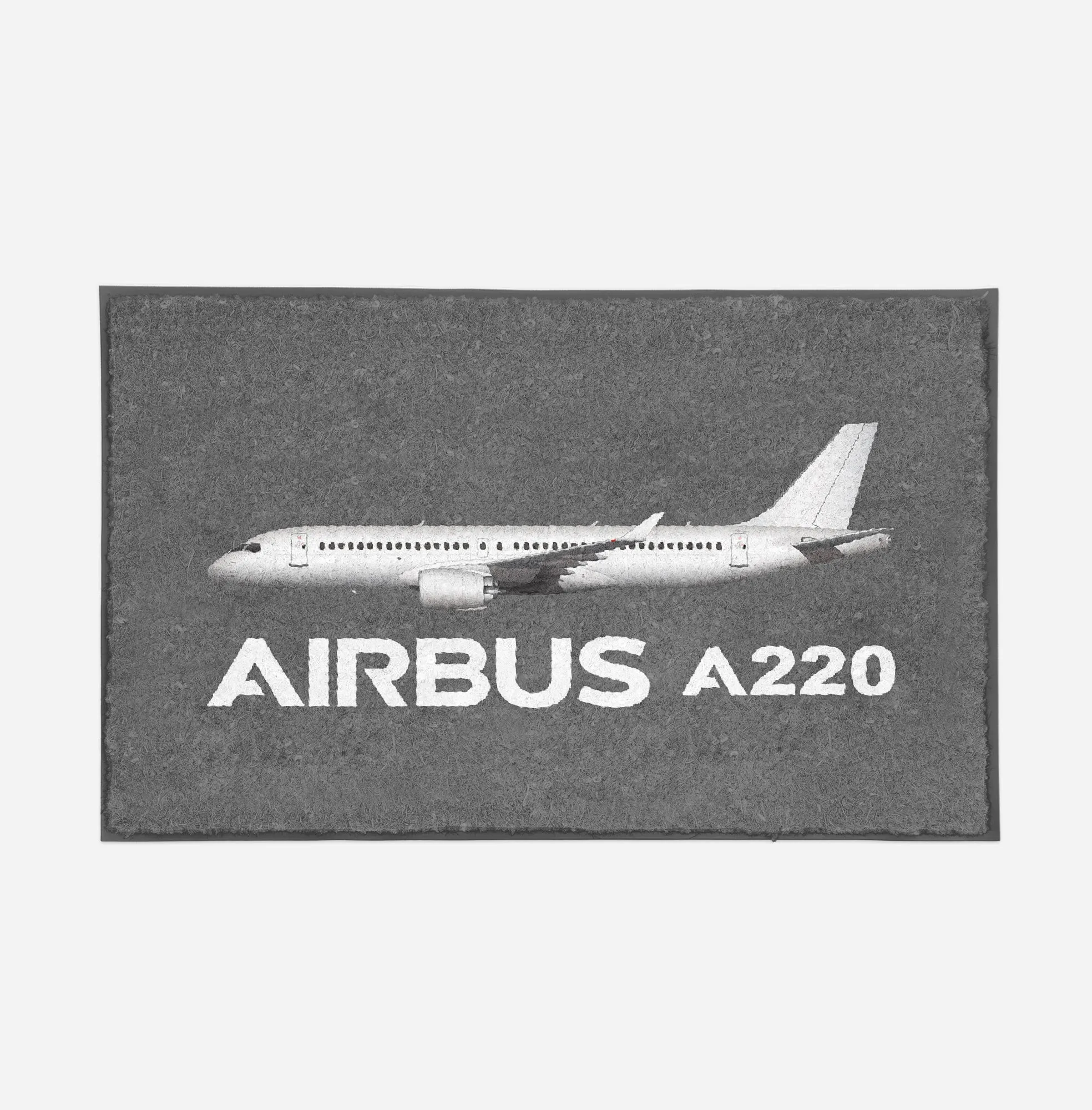 The Airbus A220 Designed Door Mats