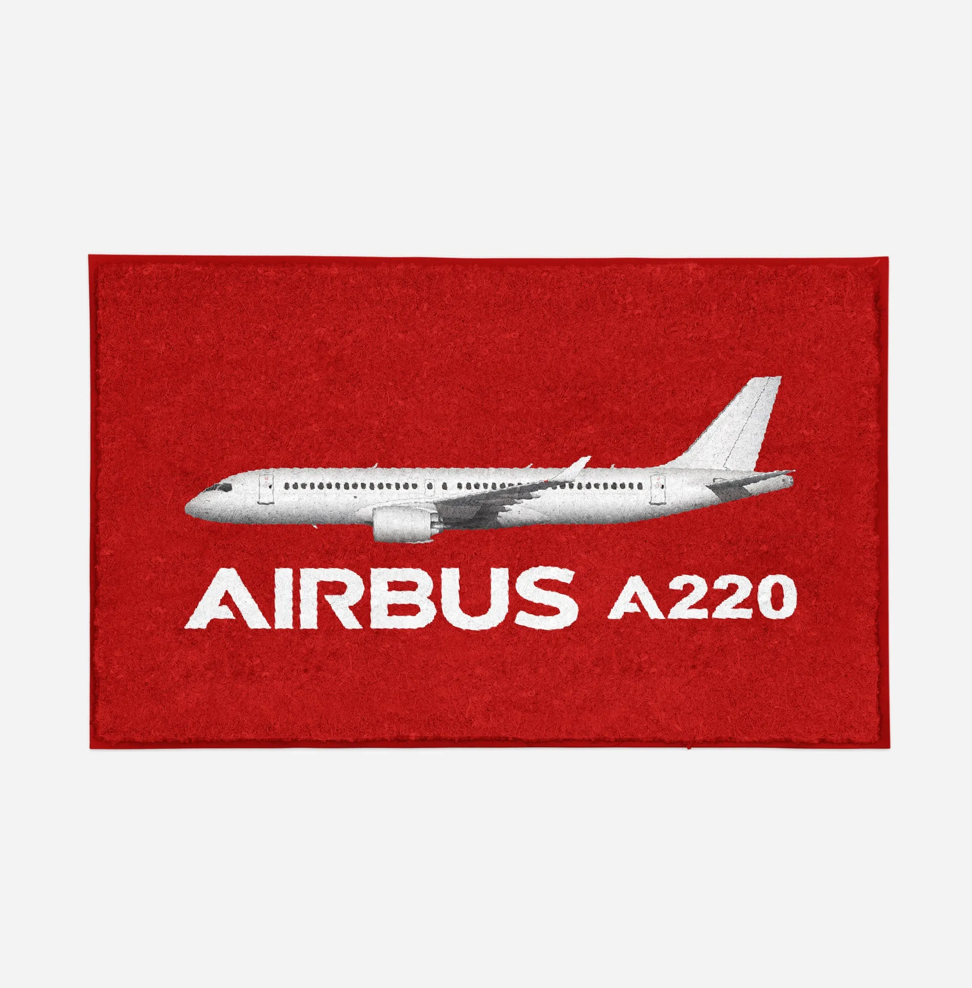 The Airbus A220 Designed Door Mats