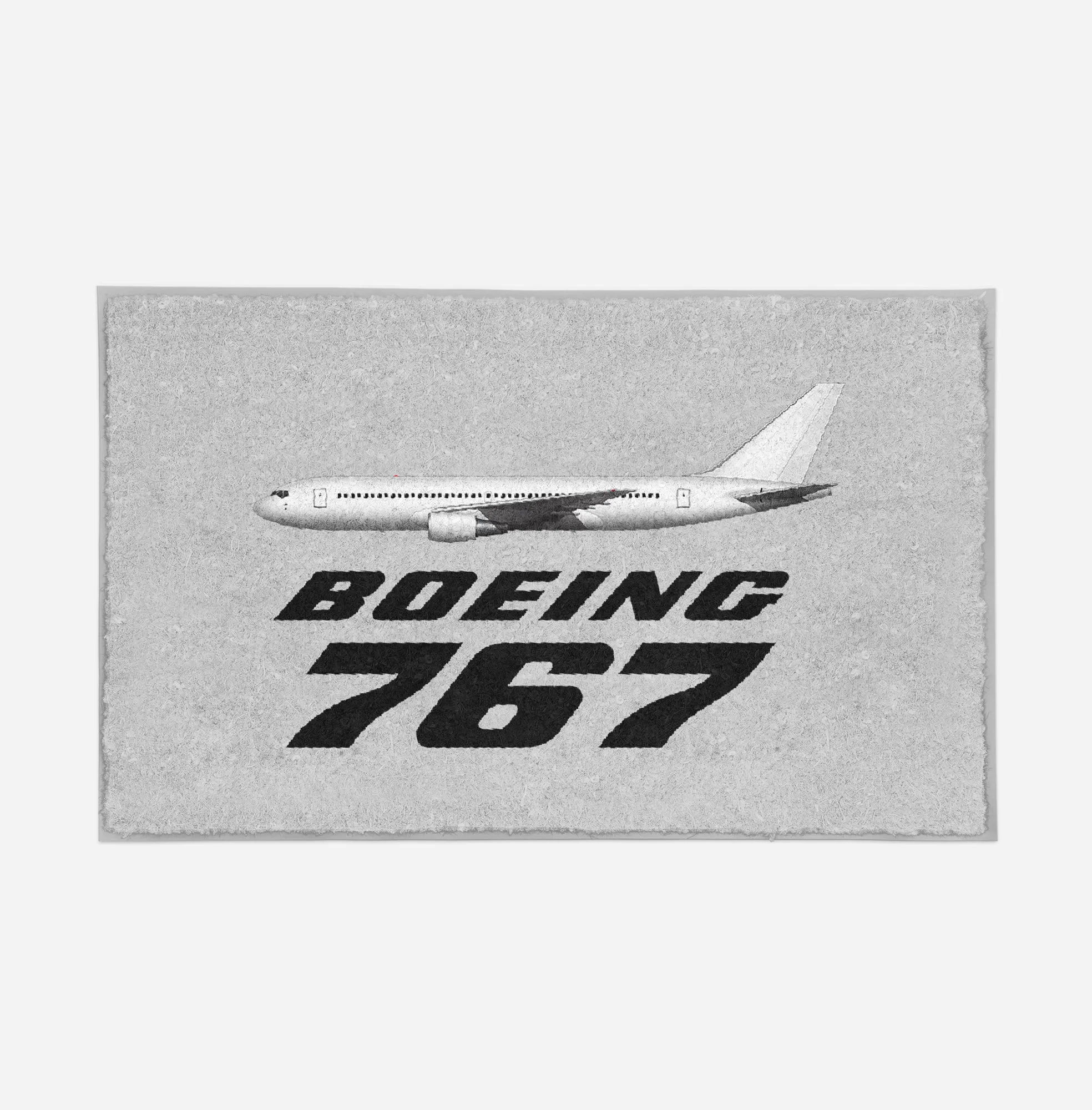 The Boeing 767 Designed Door Mats