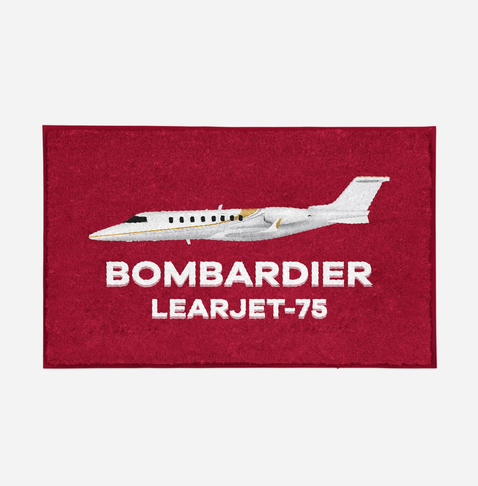 The Bombardier Learjet 75 Designed Door Mats