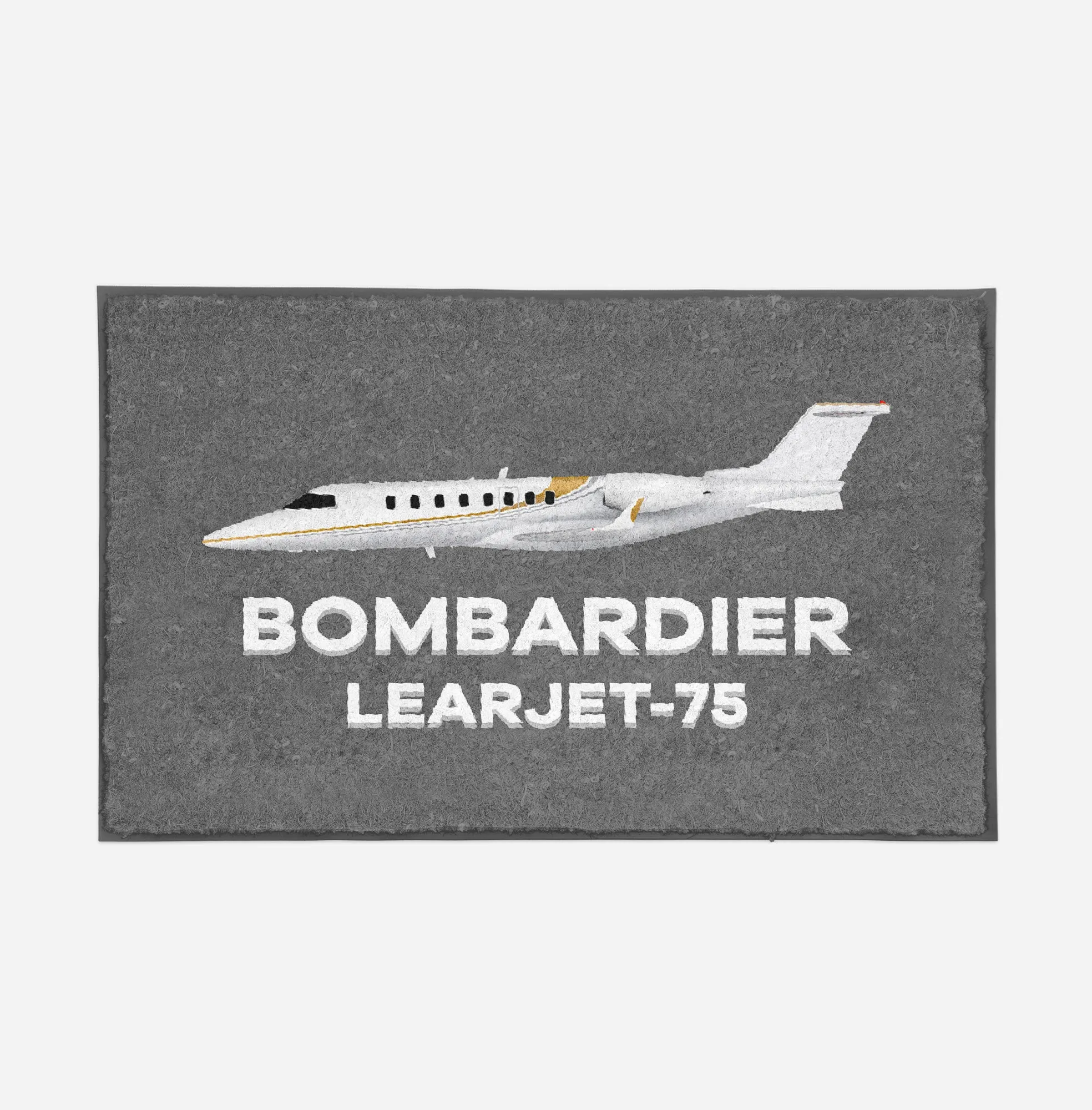 The Bombardier Learjet 75 Designed Door Mats