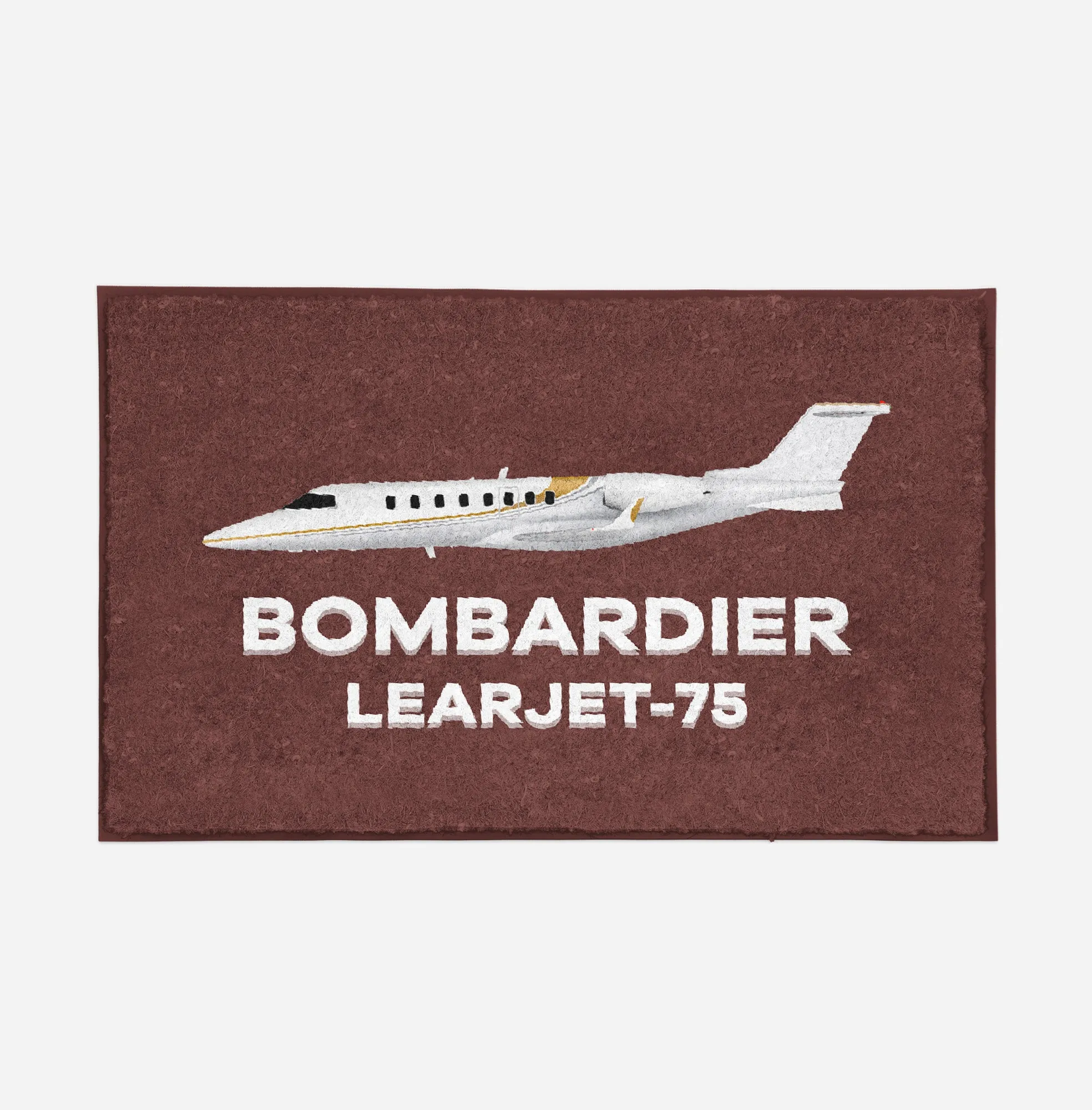 The Bombardier Learjet 75 Designed Door Mats