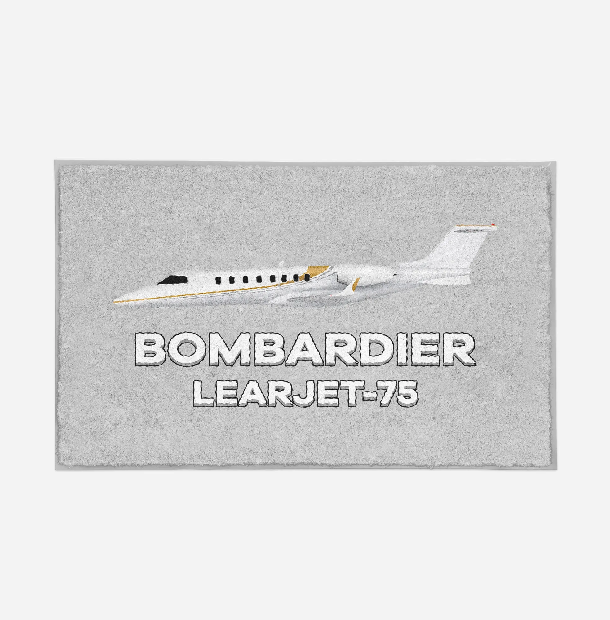 The Bombardier Learjet 75 Designed Door Mats
