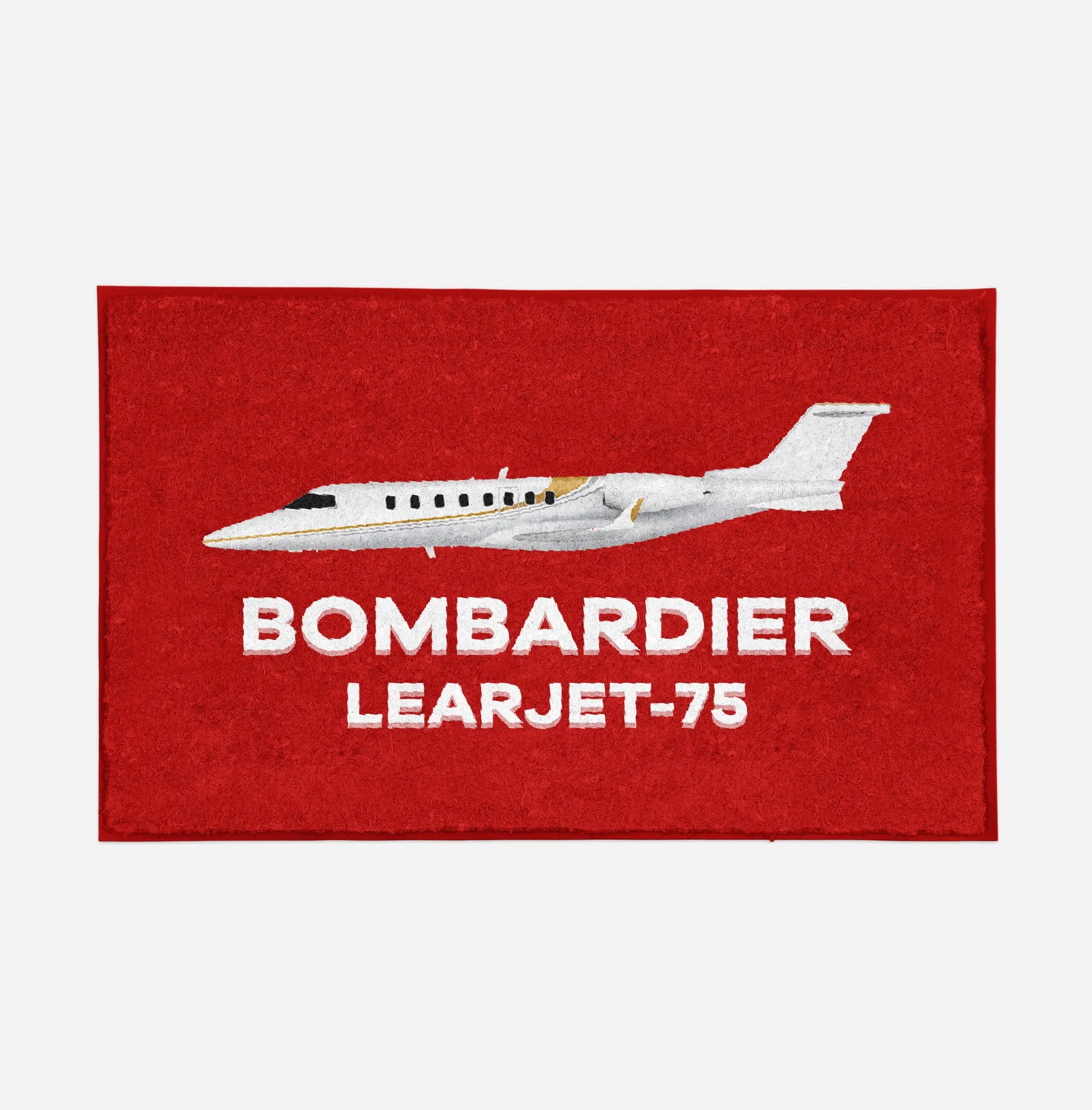 The Bombardier Learjet 75 Designed Door Mats