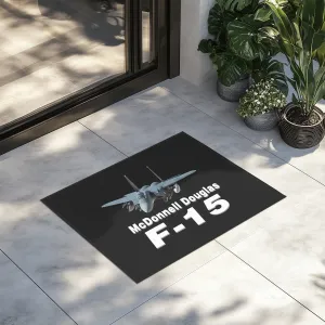 The McDonnell Douglas F15 Designed Door Mats door entrance rug