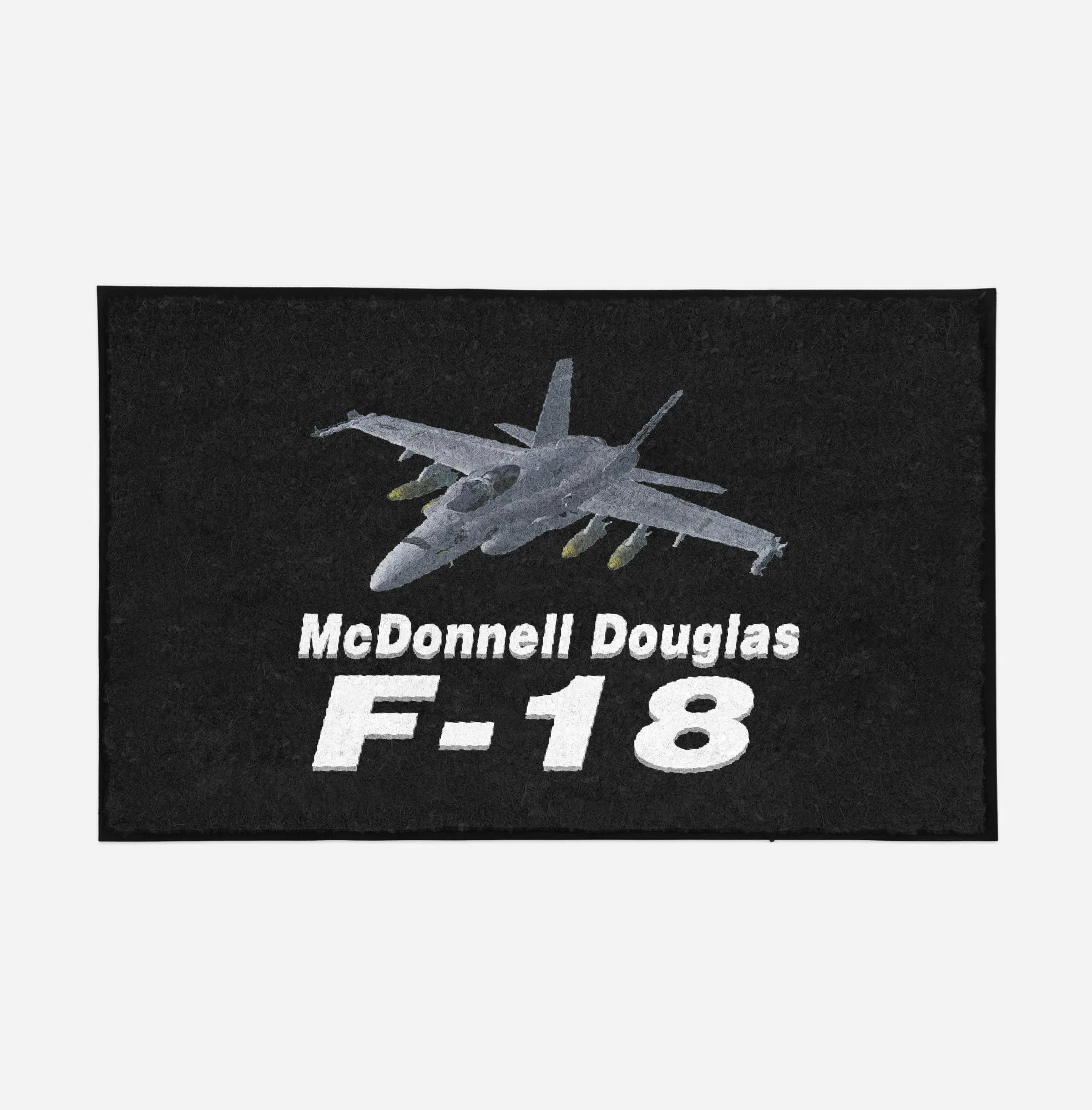 The McDonnell Douglas F18 Designed Door Mats