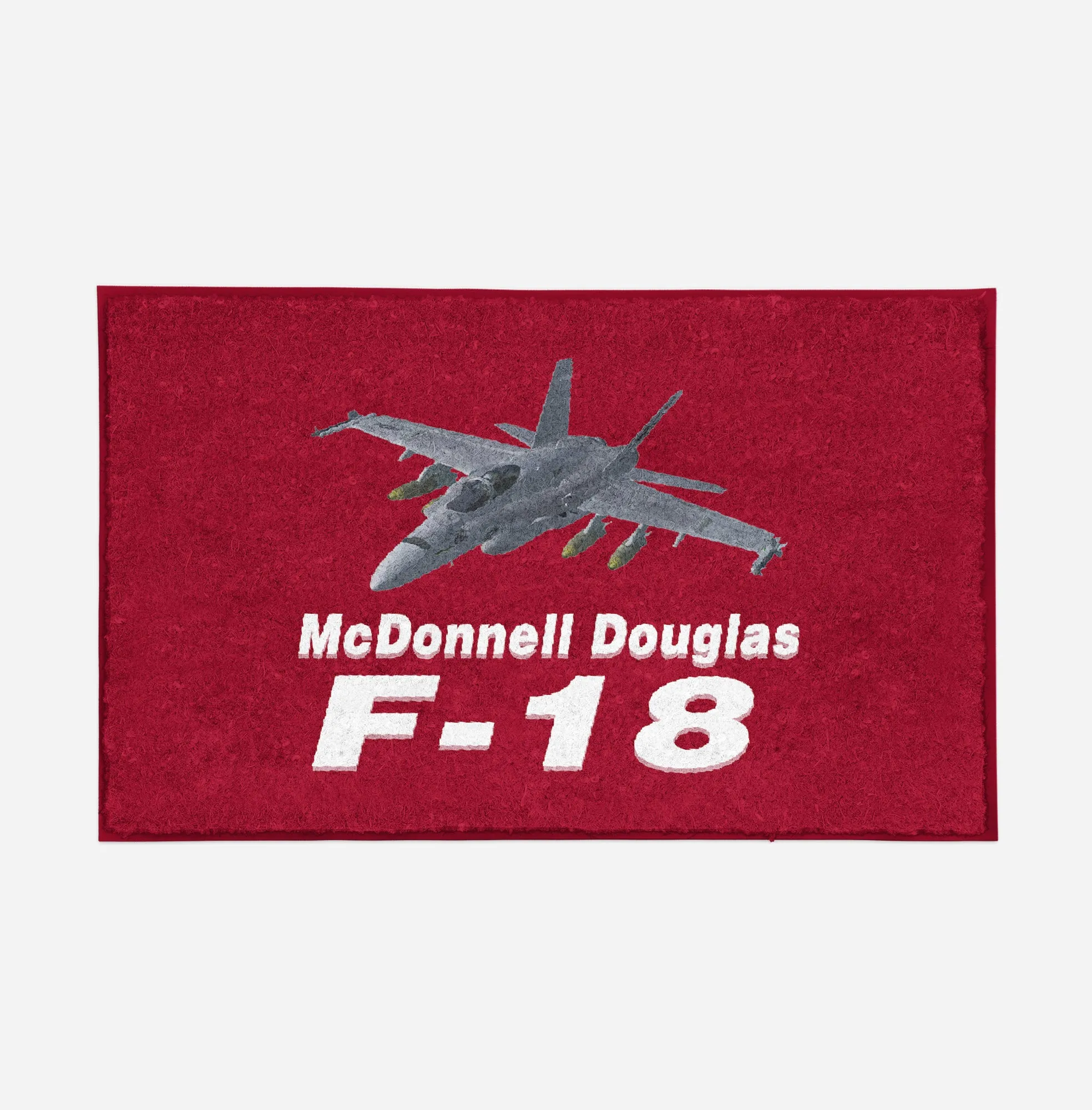 The McDonnell Douglas F18 Designed Door Mats