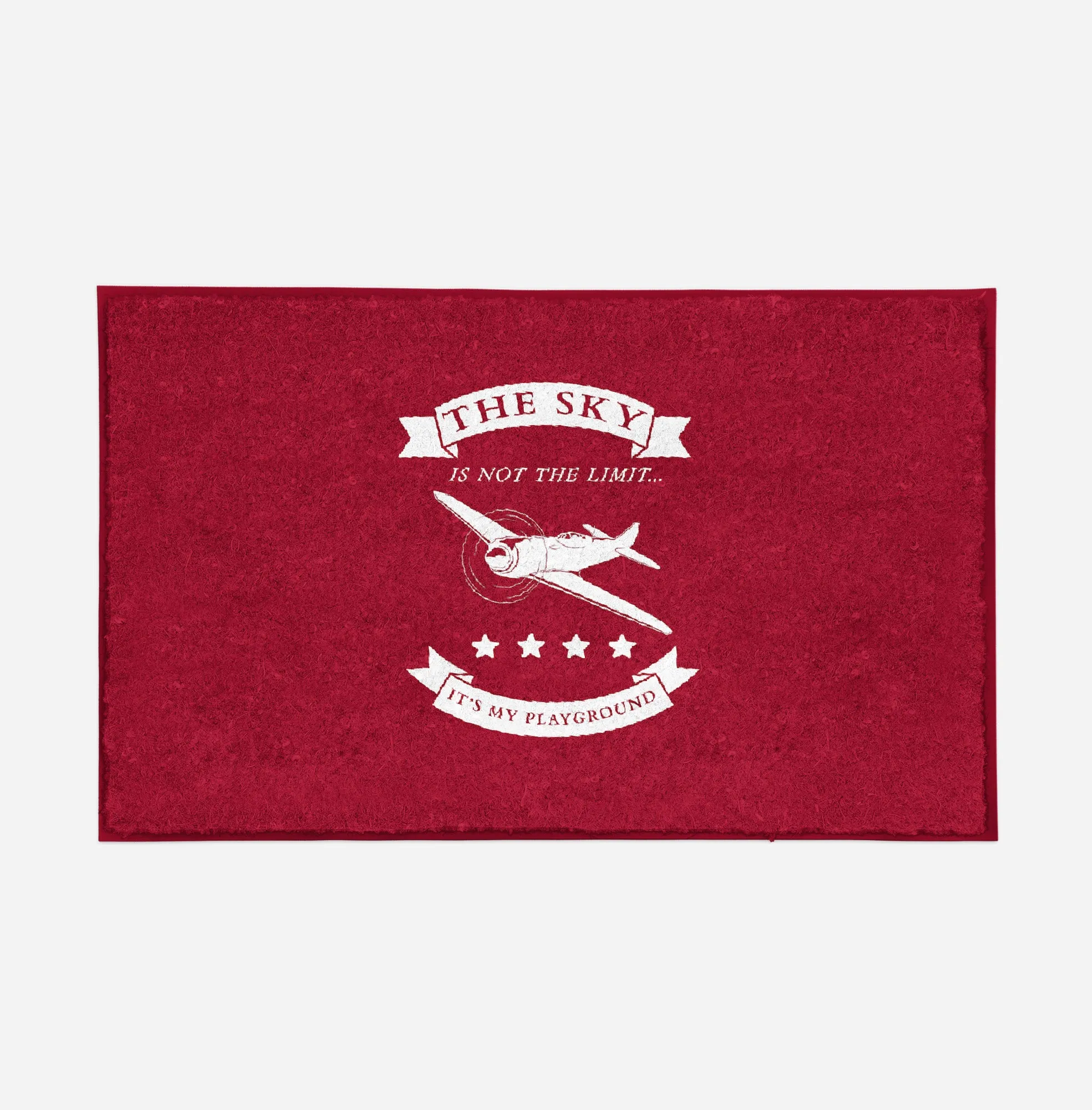 The Sky is not the limit, It's my playground Designed Door Mats