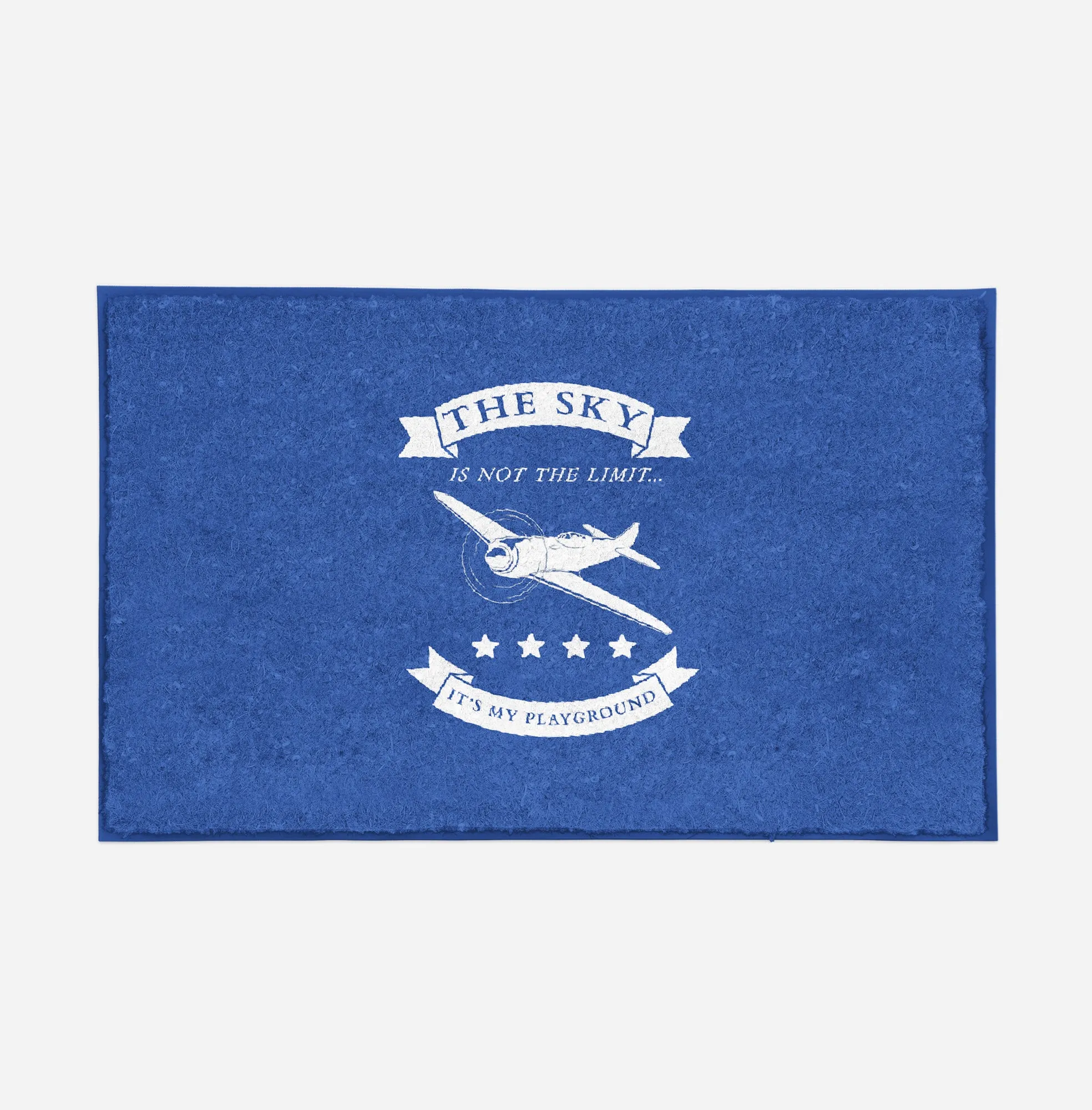 The Sky is not the limit, It's my playground Designed Door Mats