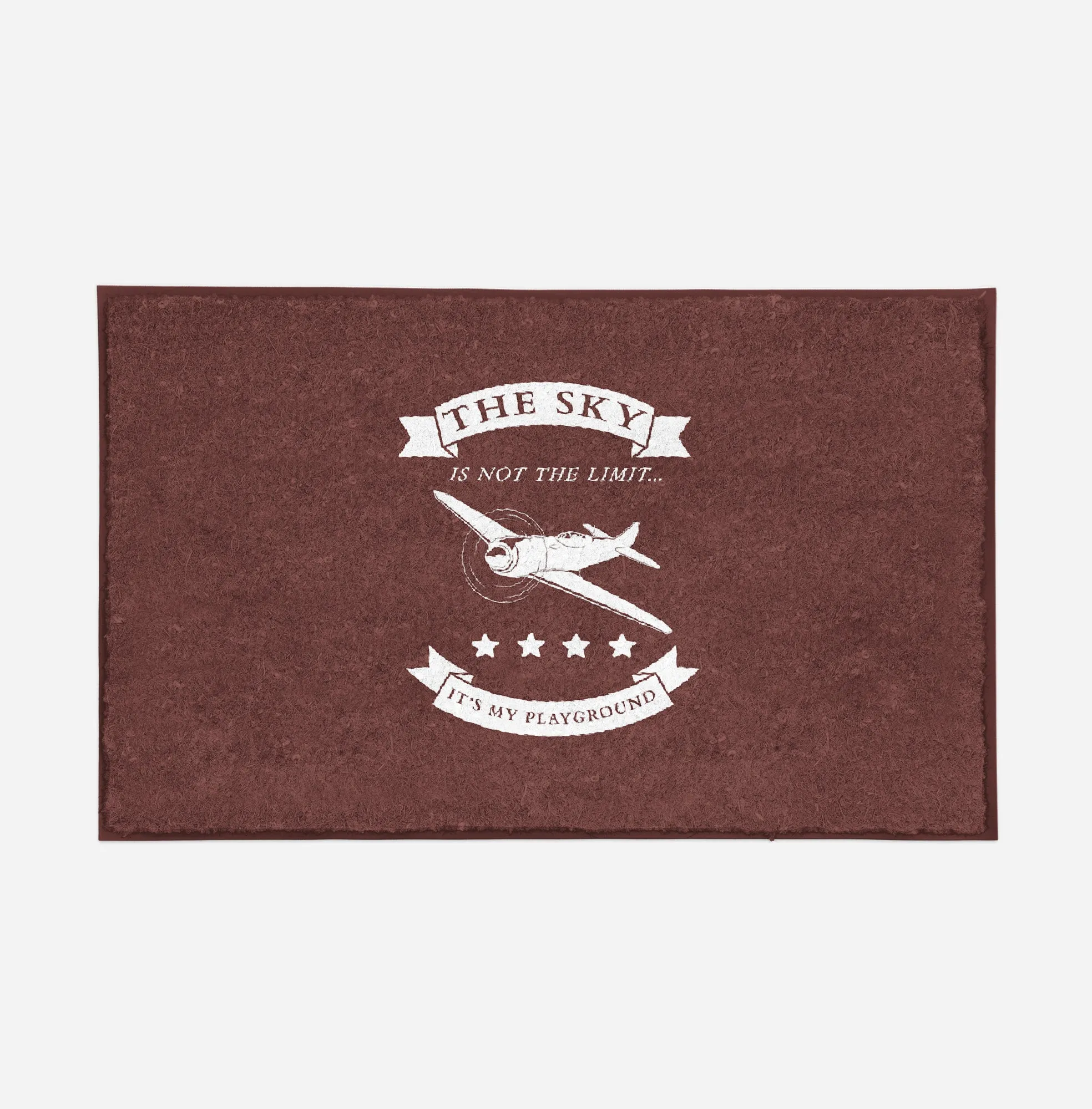 The Sky is not the limit, It's my playground Designed Door Mats