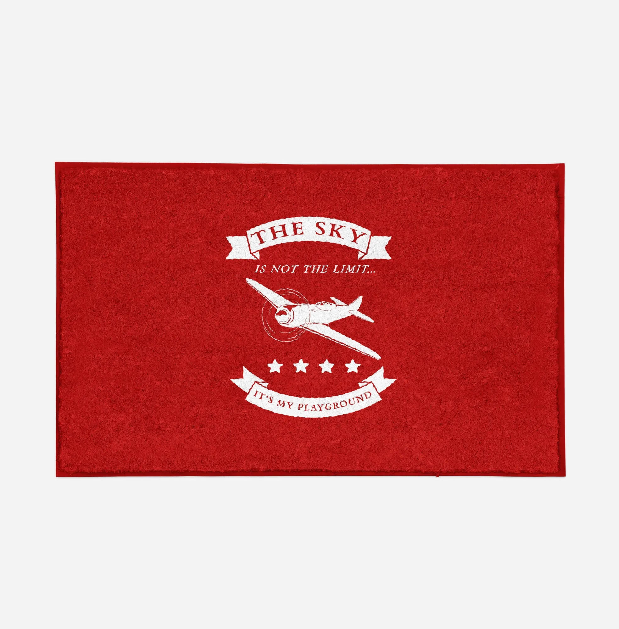 The Sky is not the limit, It's my playground Designed Door Mats
