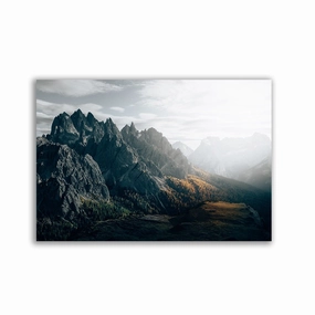 The Alps by Philipp Pilz framed mural artwork