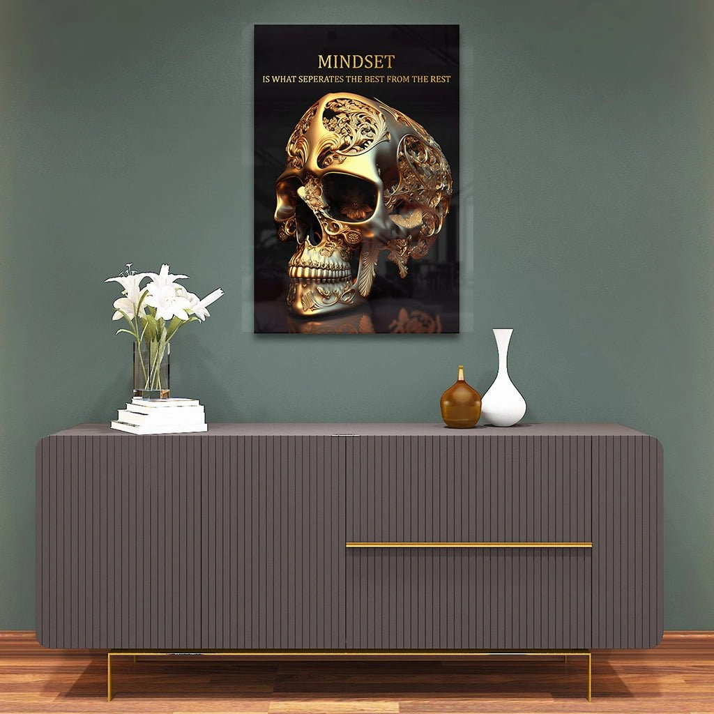 The Best by Adrian Vieriu Gold on Acrylic