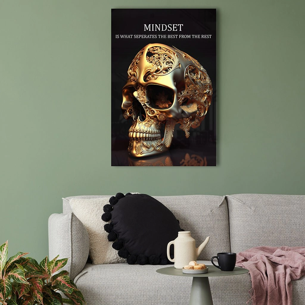 The Best by Adrian Vieriu Silver on acrylic