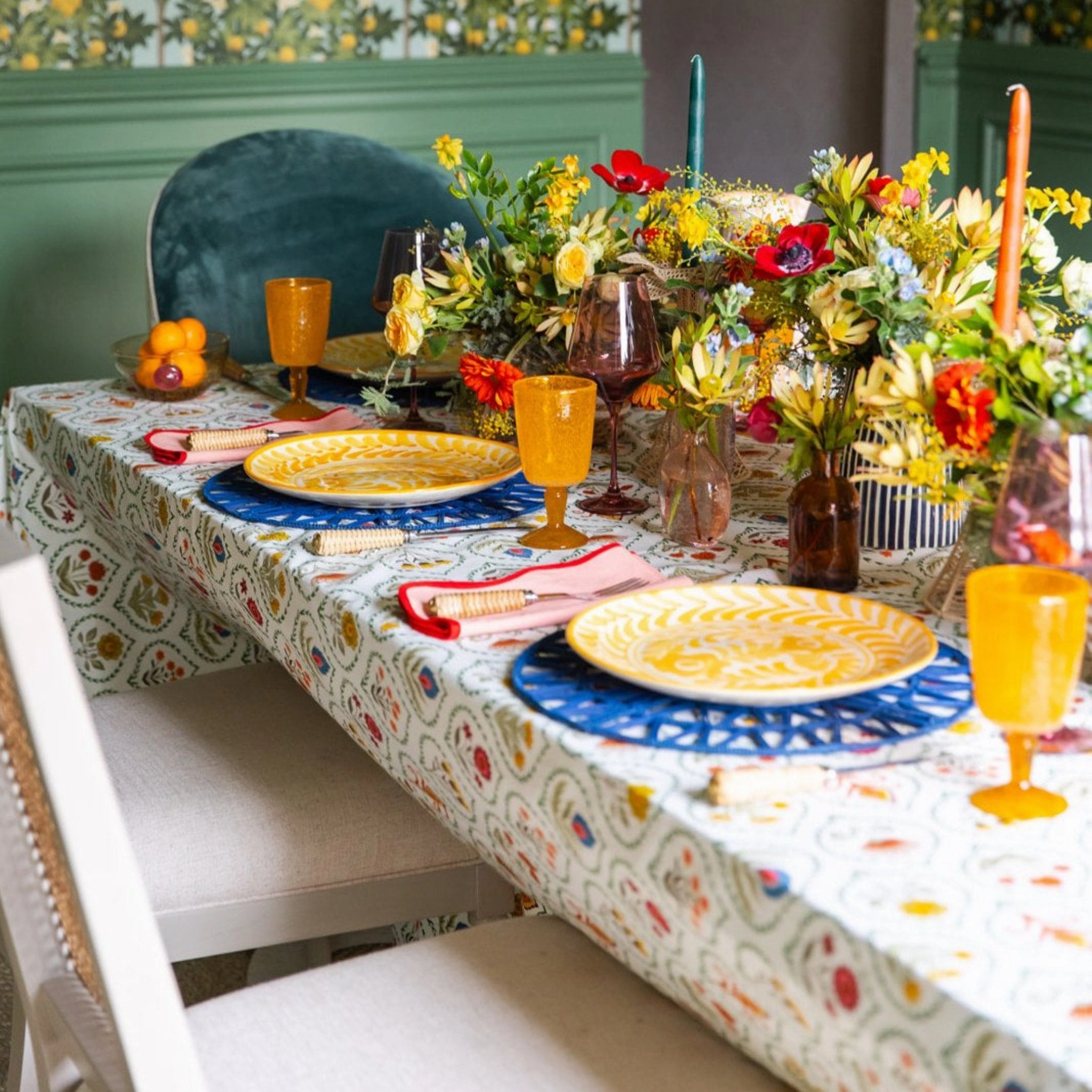 The Blooming Garden Tablecloth