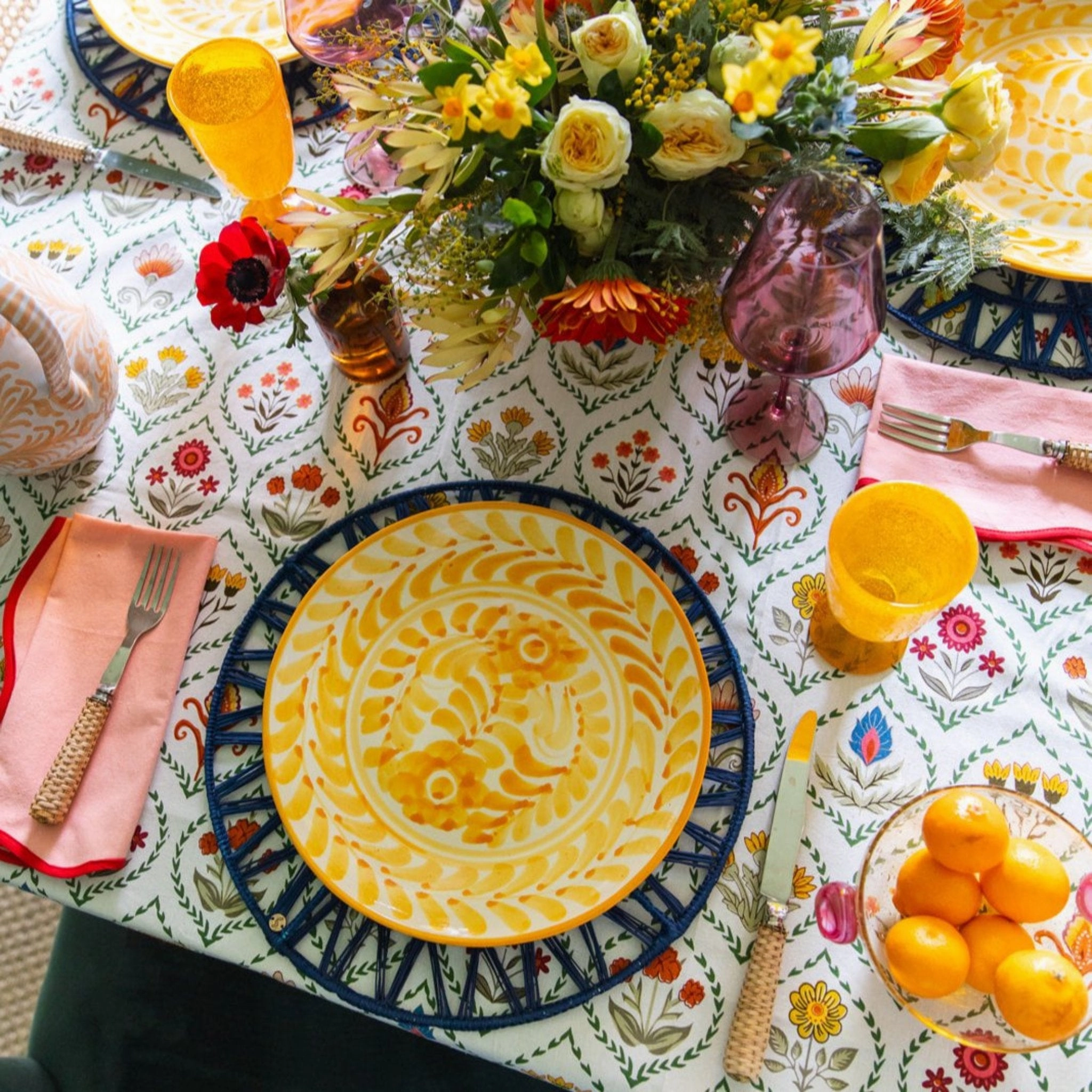 The Blooming Garden Tablecloth