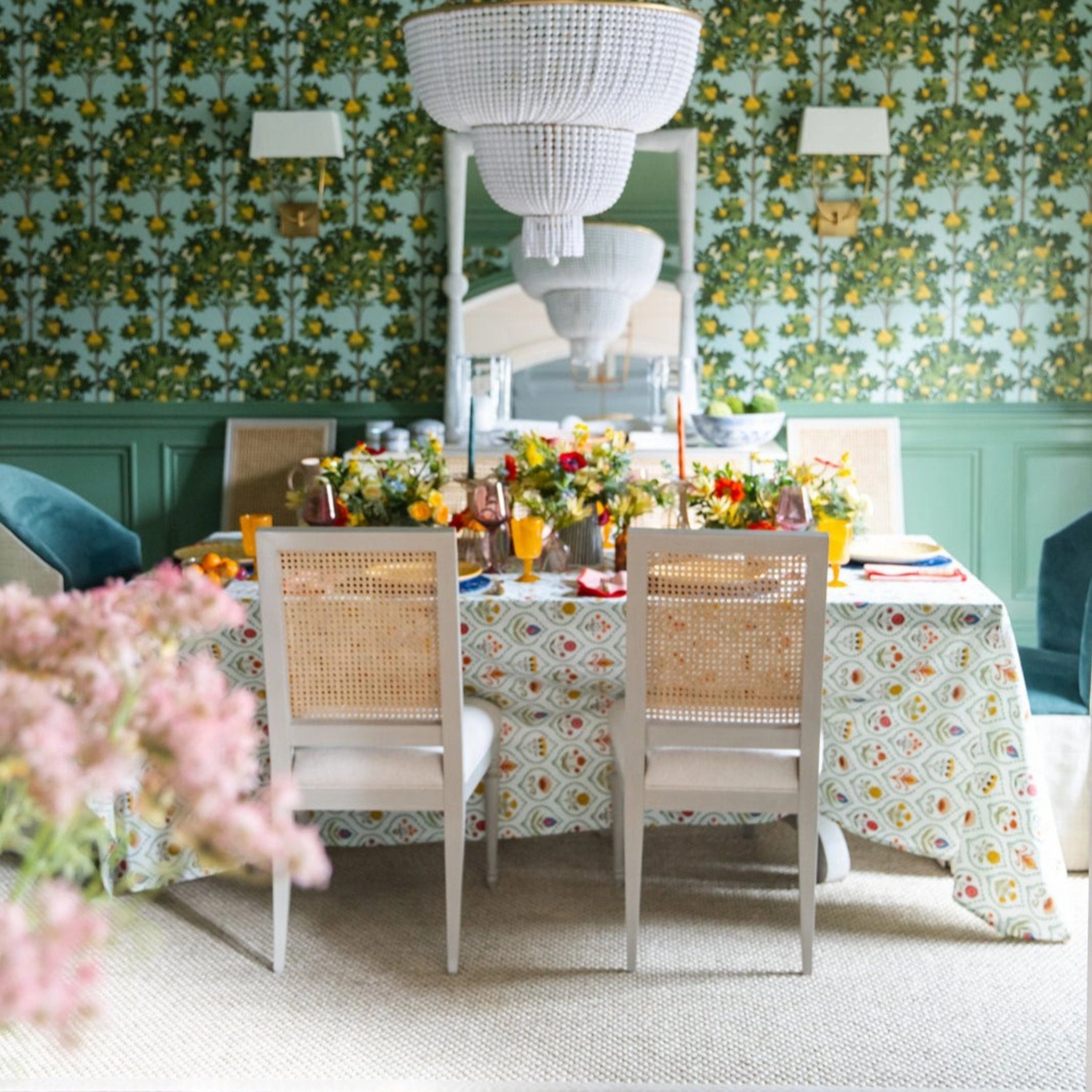The Blooming Garden Tablecloth
