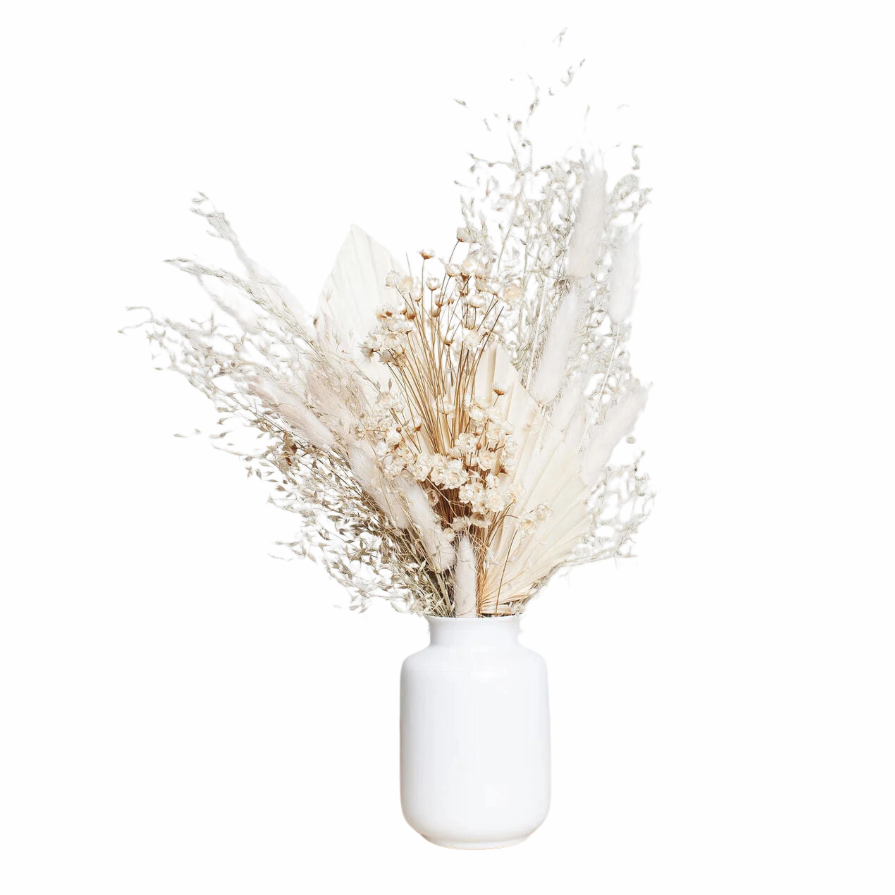 The California Petite Dried Floral Bouquet minimalist art object  