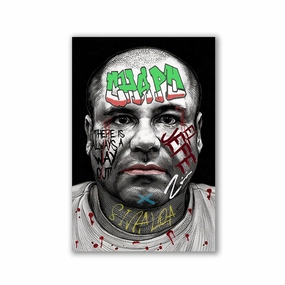The Capo by Zuppini framed mural artwork