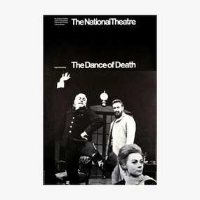 The Dance of Death 1967 Print star pattern wallpaper