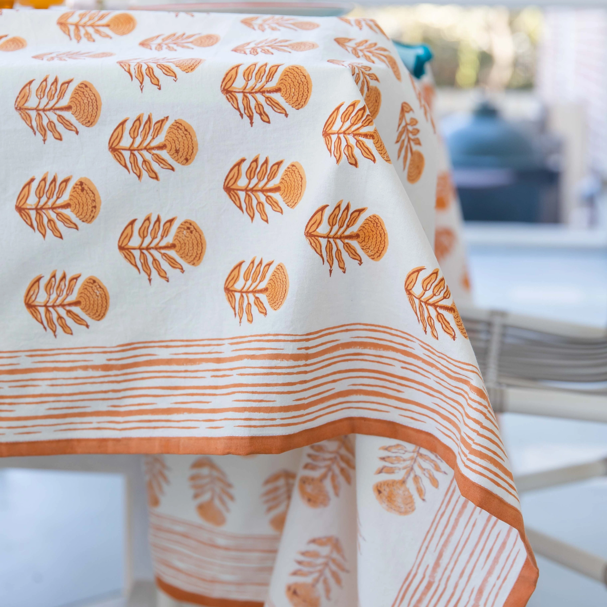 The Indian Motif Tablecloth