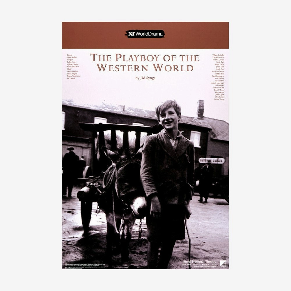 The Playboy of the Western World 2001 Print star pattern wallpaper